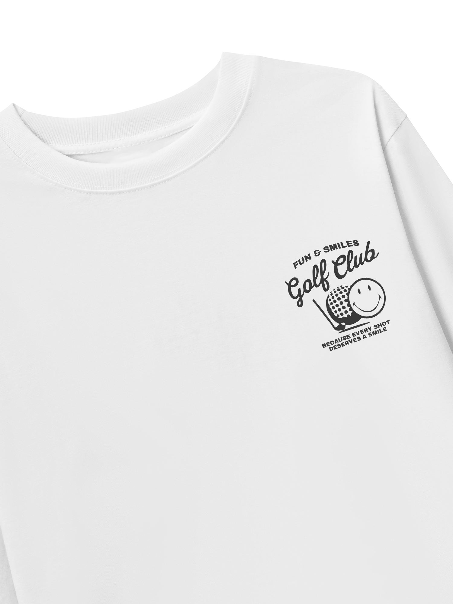 Áo Thun Dài Tay Golf Deserves A Smile