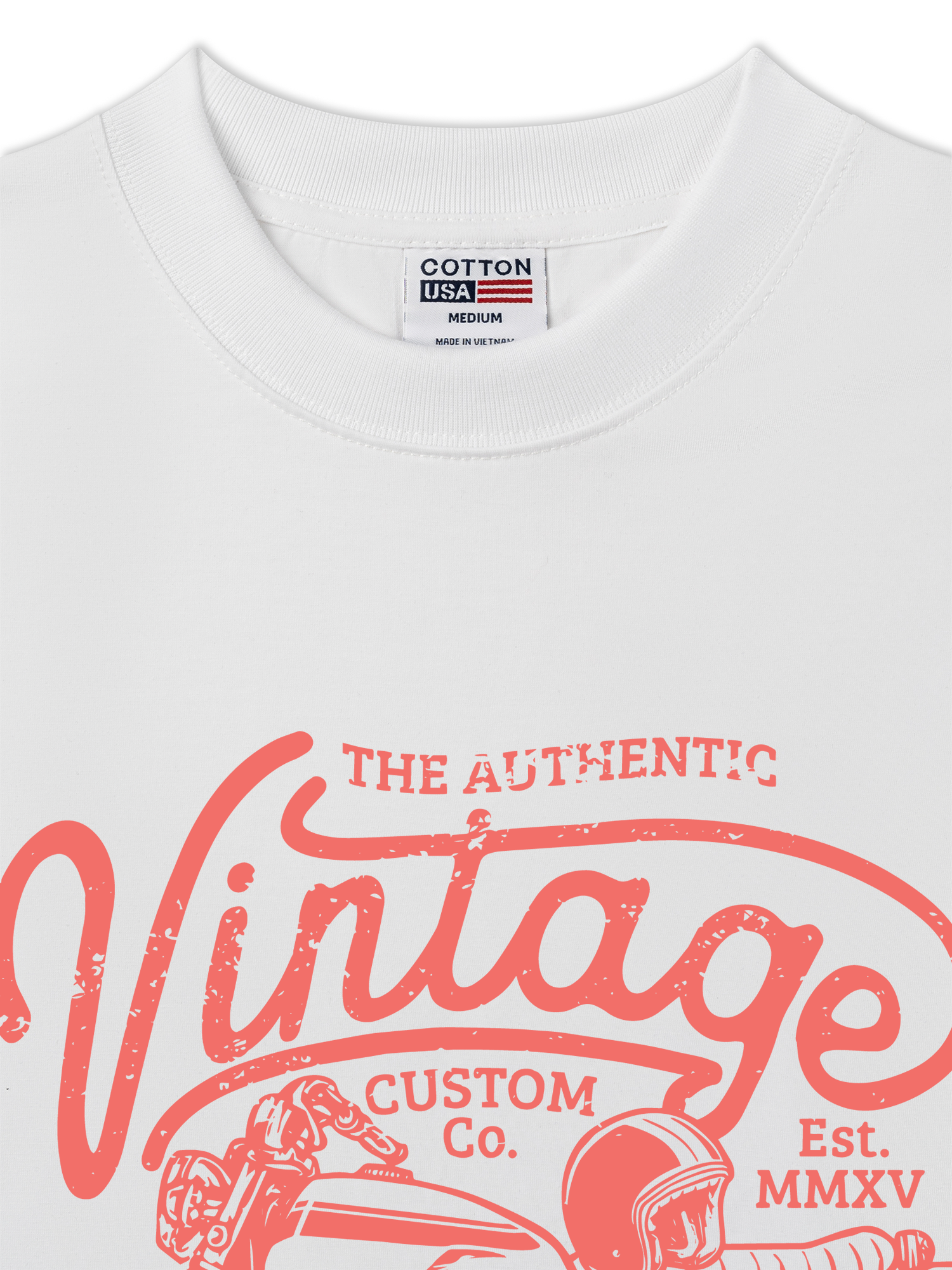 Áo Thun Relaxed Fit Motorbike The Authenic Motorcycle