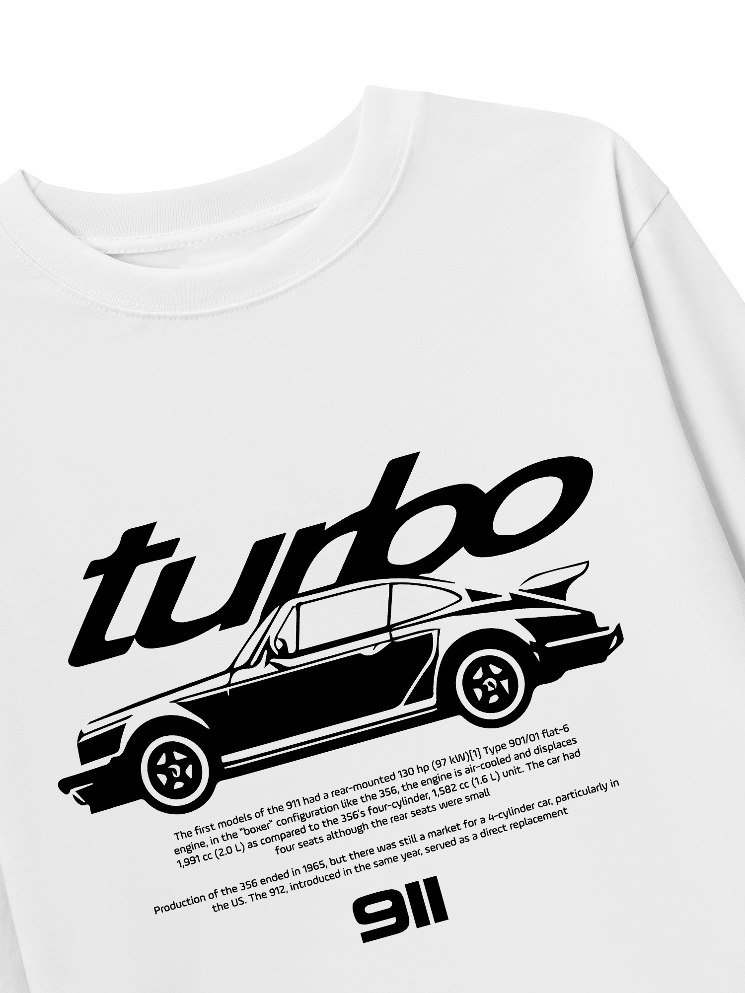 Áo Thun Dài Tay Porsche Classic 911 Turbo