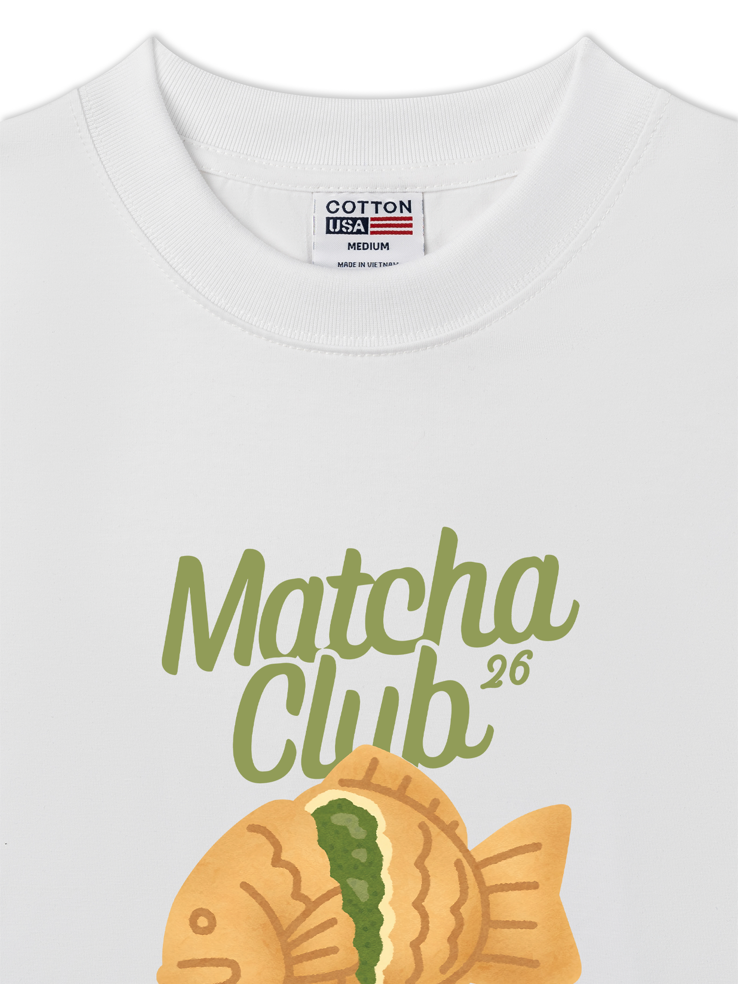 Áo Thun Relaxed Fit Matcha Club