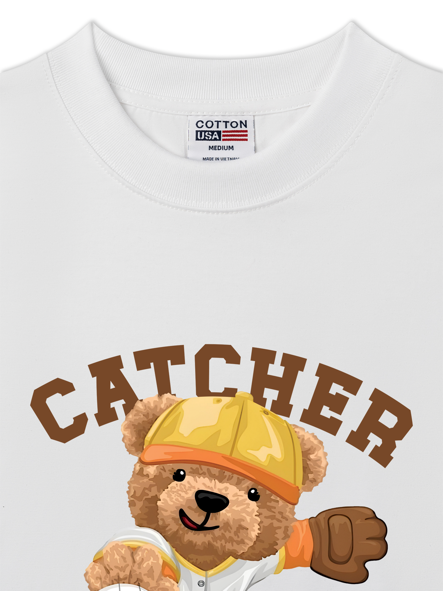 Áo Thun Relaxed Fit Baseball Catcher