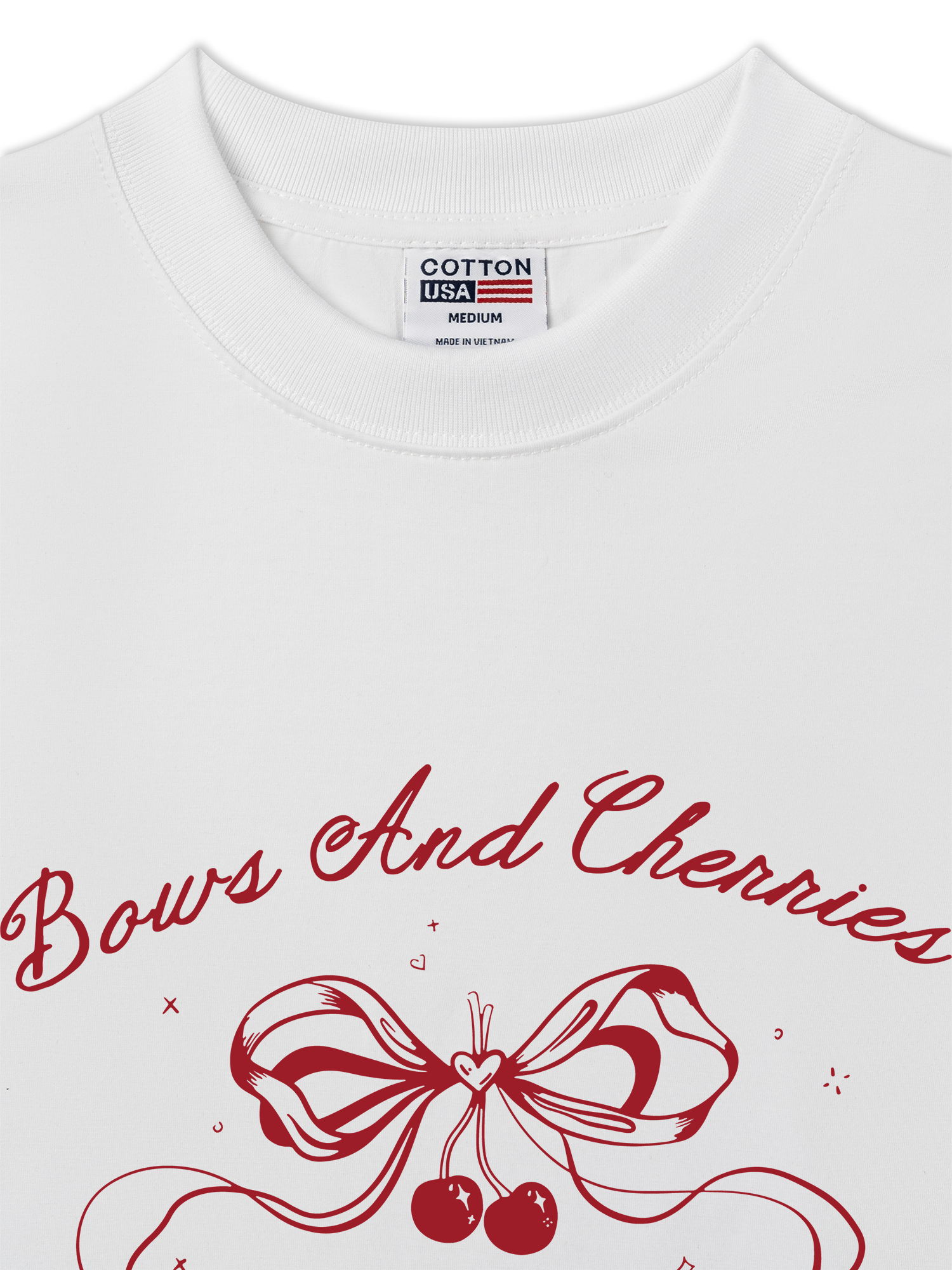 Áo Thun Relaxed Fit Bows And Cherries
