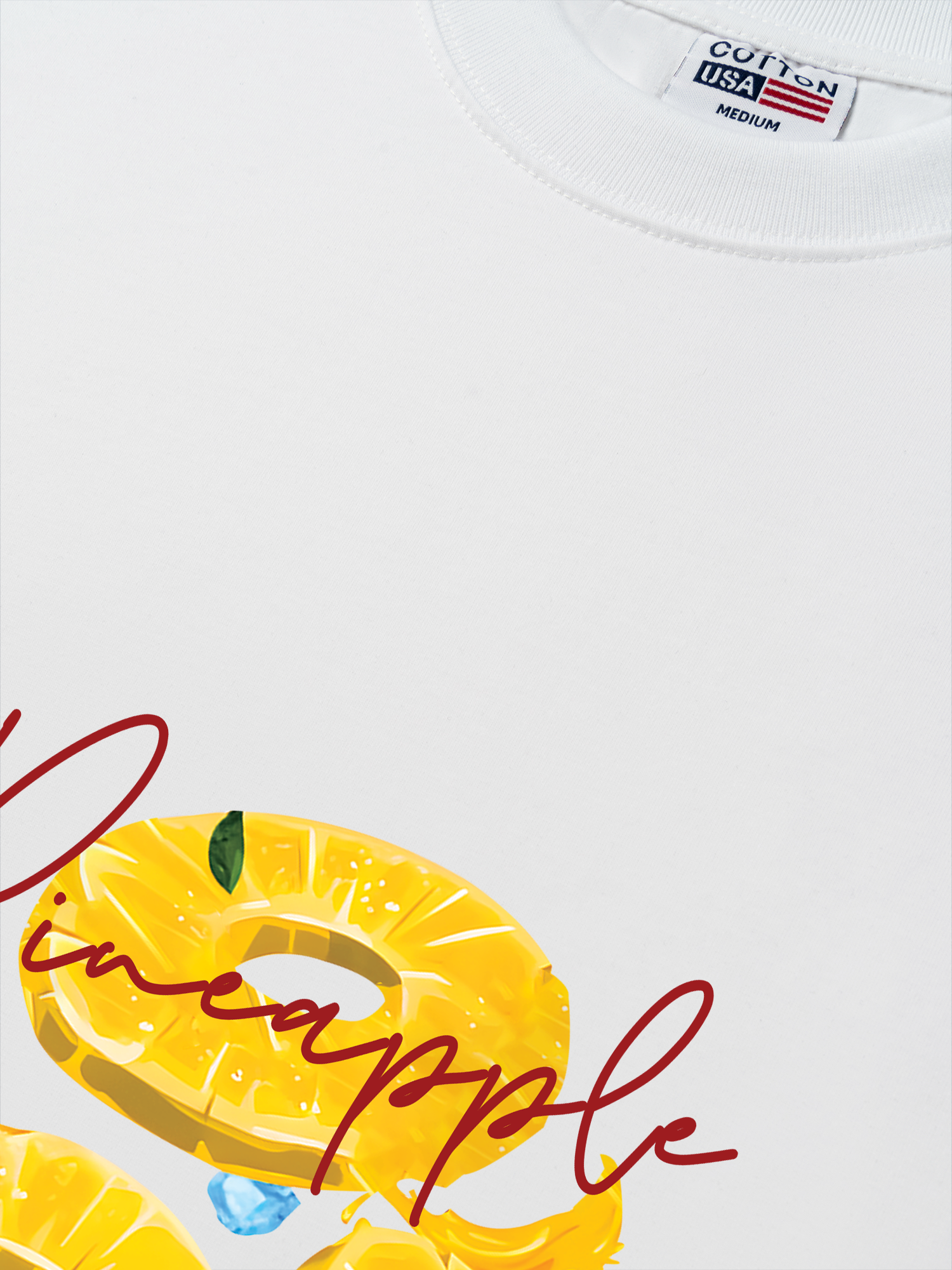 Áo Thun Relaxed Fit Tropical Pinapple