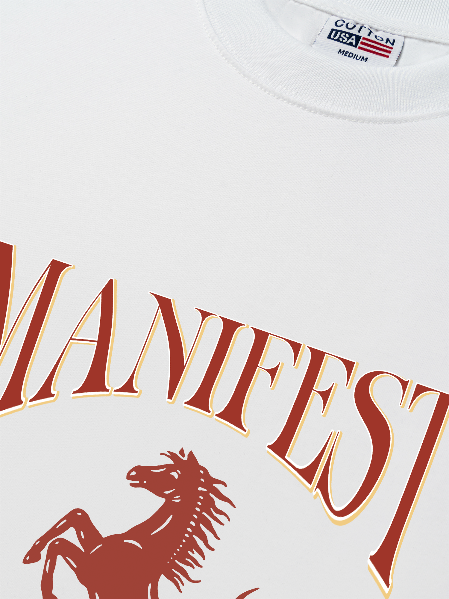 Áo Thun Relaxed Fit Manifest 2026 More Money