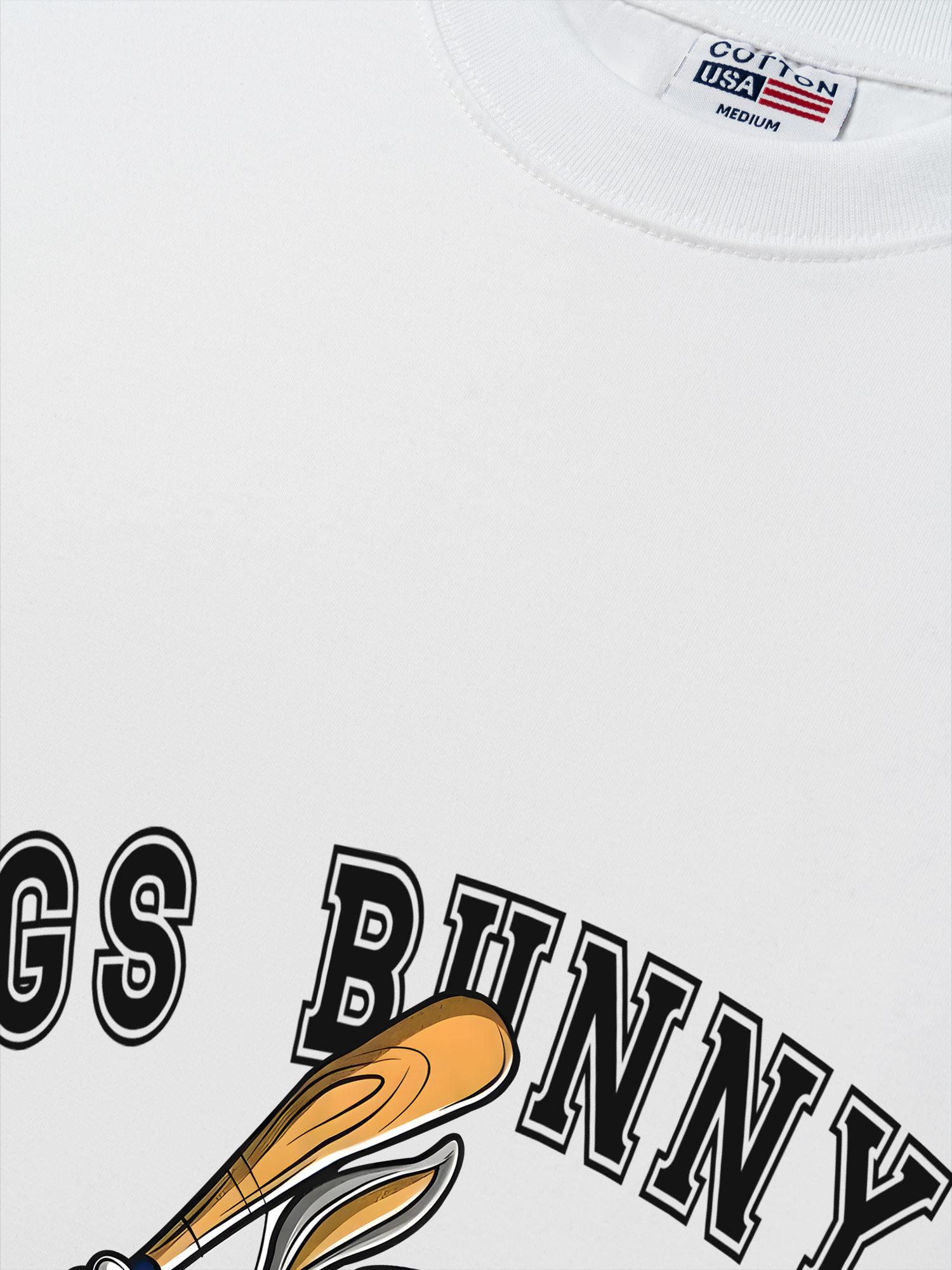 Áo Thun Relaxed Fit Baseball Bugs Bunny