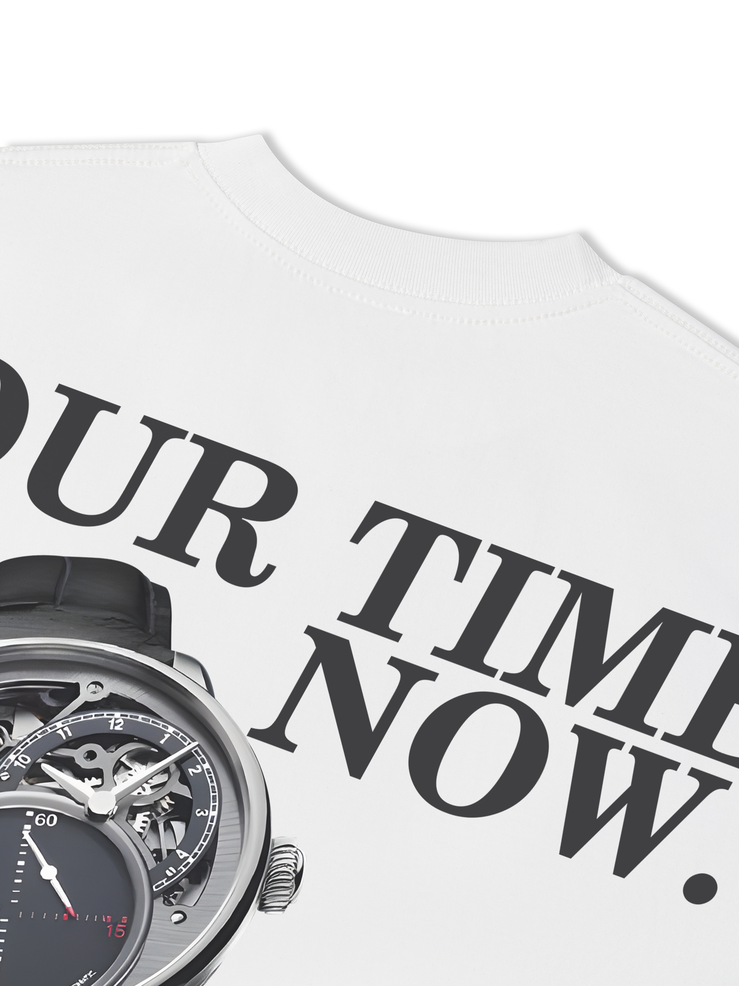 Áo Thun Relaxed Fit Watch Your Time Is Now