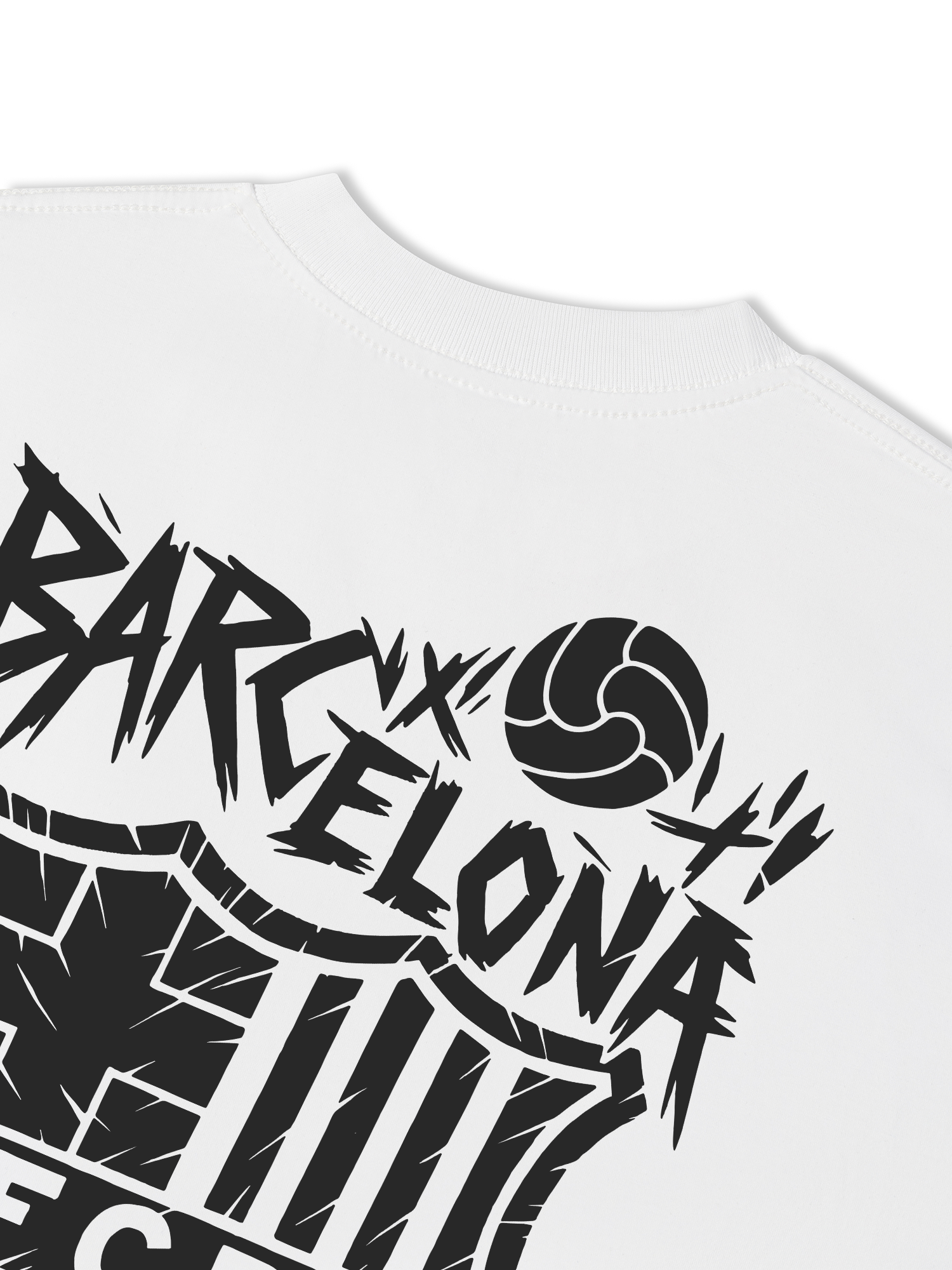 Áo Thun Relaxed Fit Soccer Barcelona Wild Style