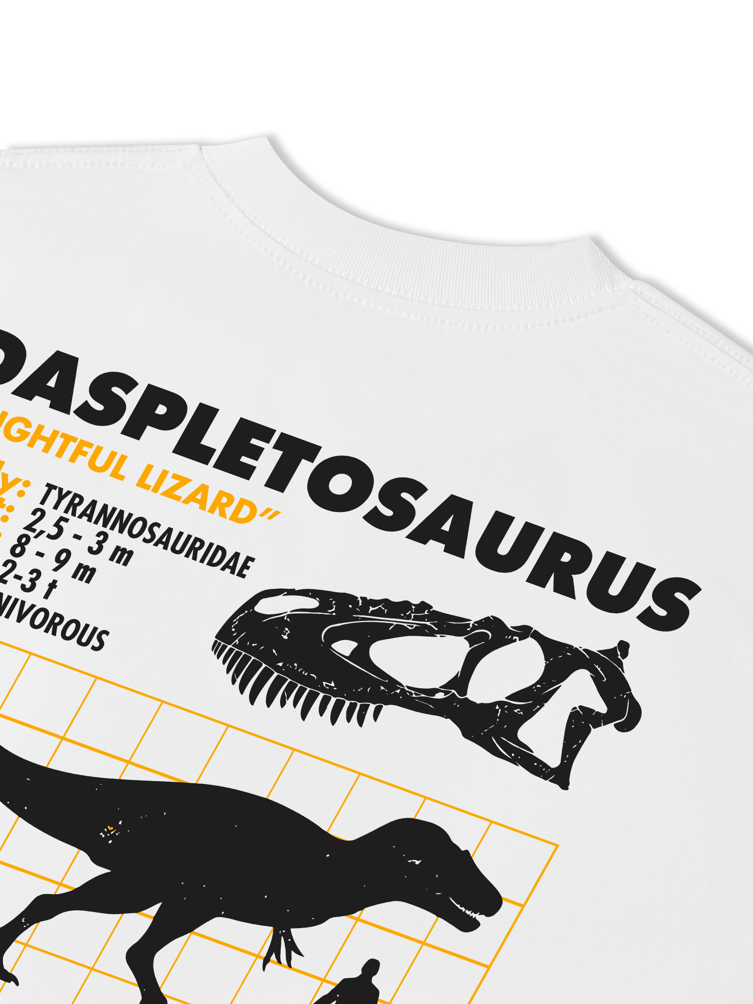 Áo Thun Relaxed Fit Analysis Table Daspletosaurus