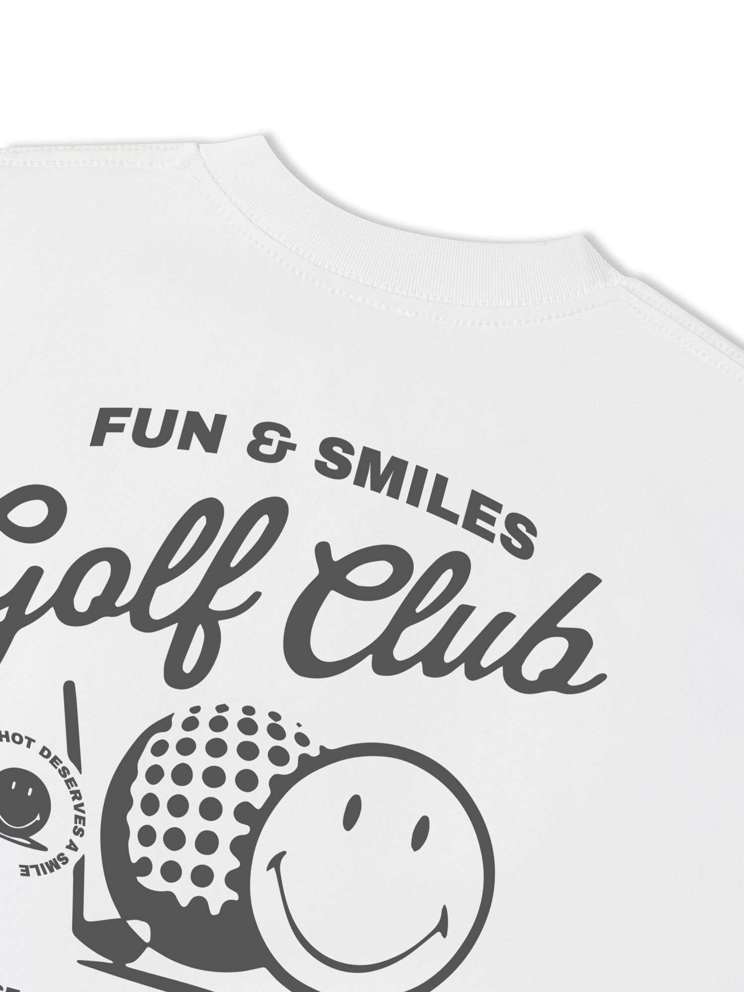 Áo Thun Relaxed Fit Golf Deserves A Smile