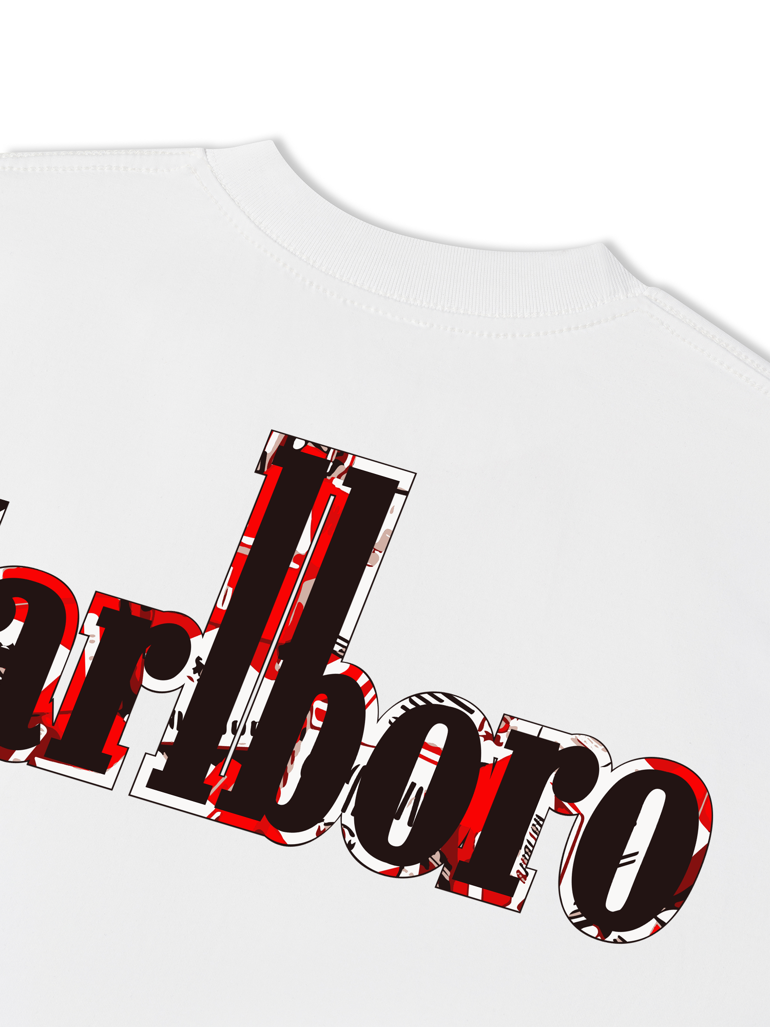 Áo Thun Relaxed Fit Marlboro Mixed Logo