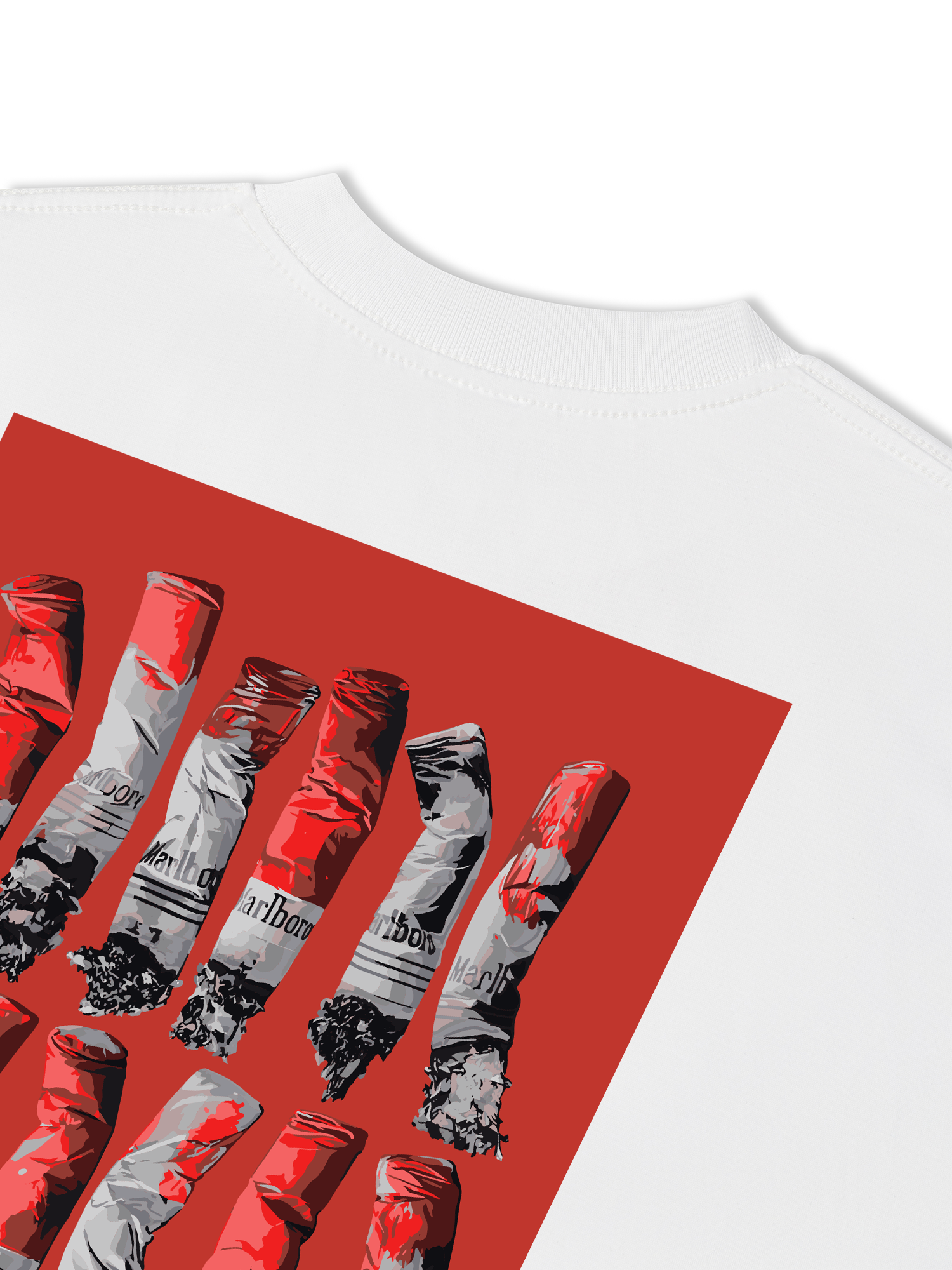 Áo Thun Relaxed Fit Marlboro Pack Of Ashe