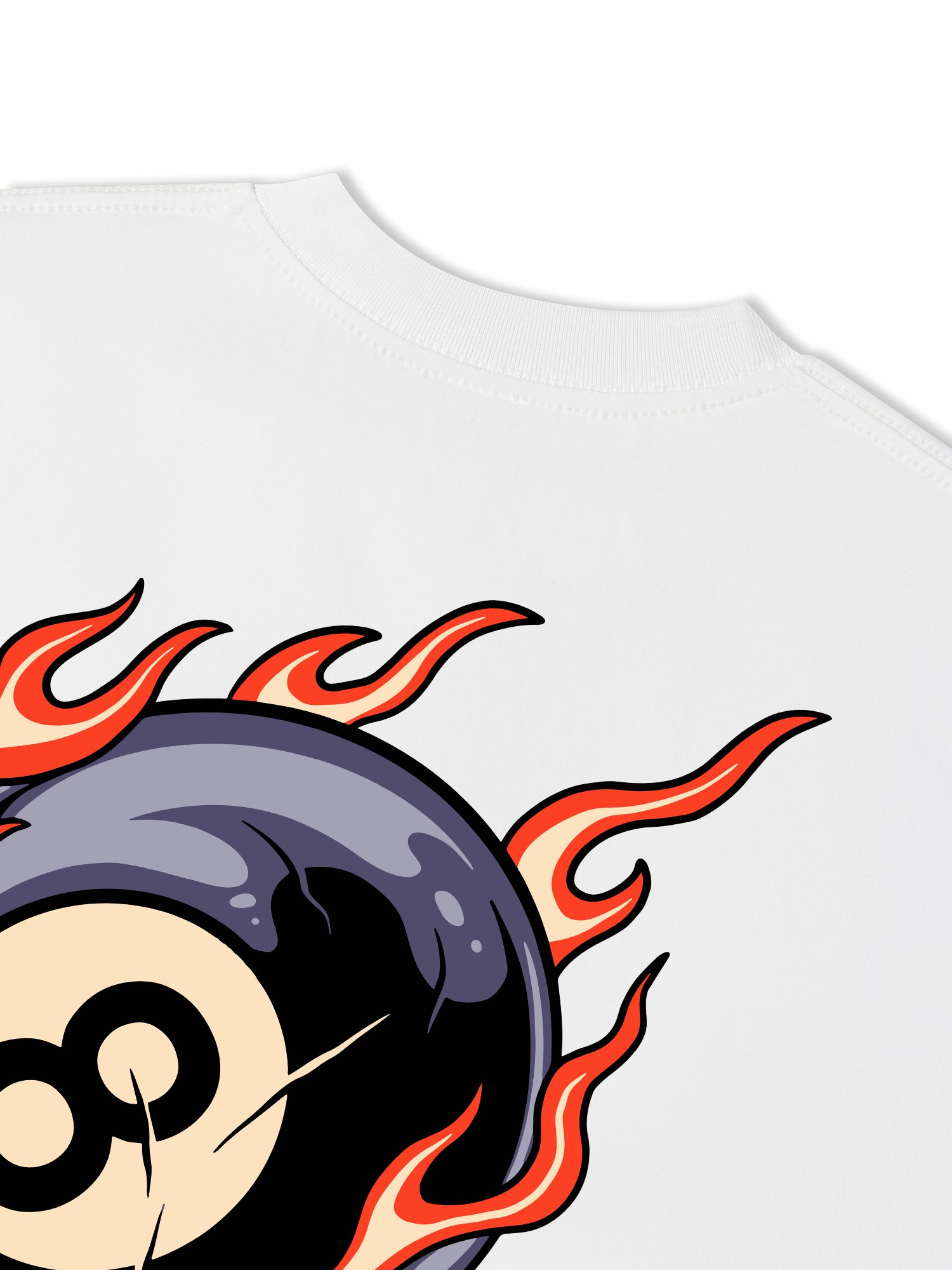 Áo Thun Relaxed Fit Billiards Flame Eight