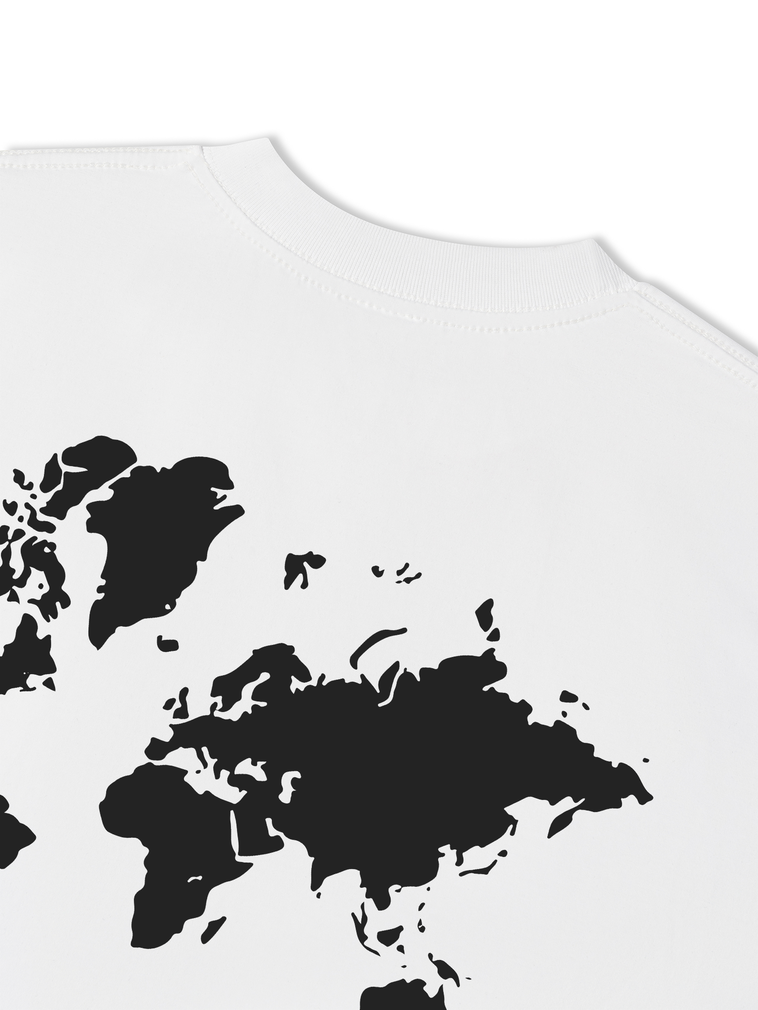 Áo Thun Relaxed Fit World Map