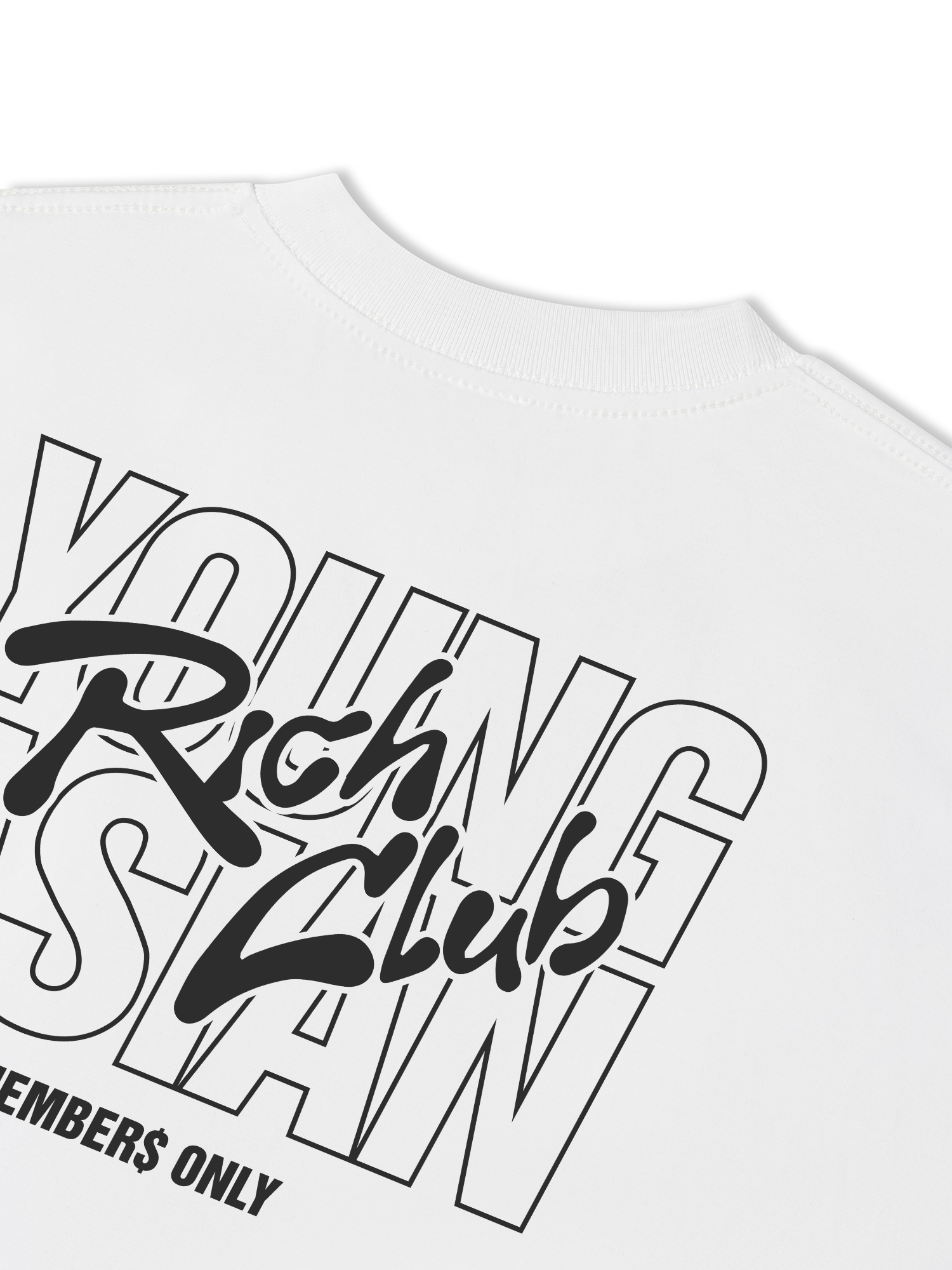 Áo Thun Relaxed Fit Money Rich Club