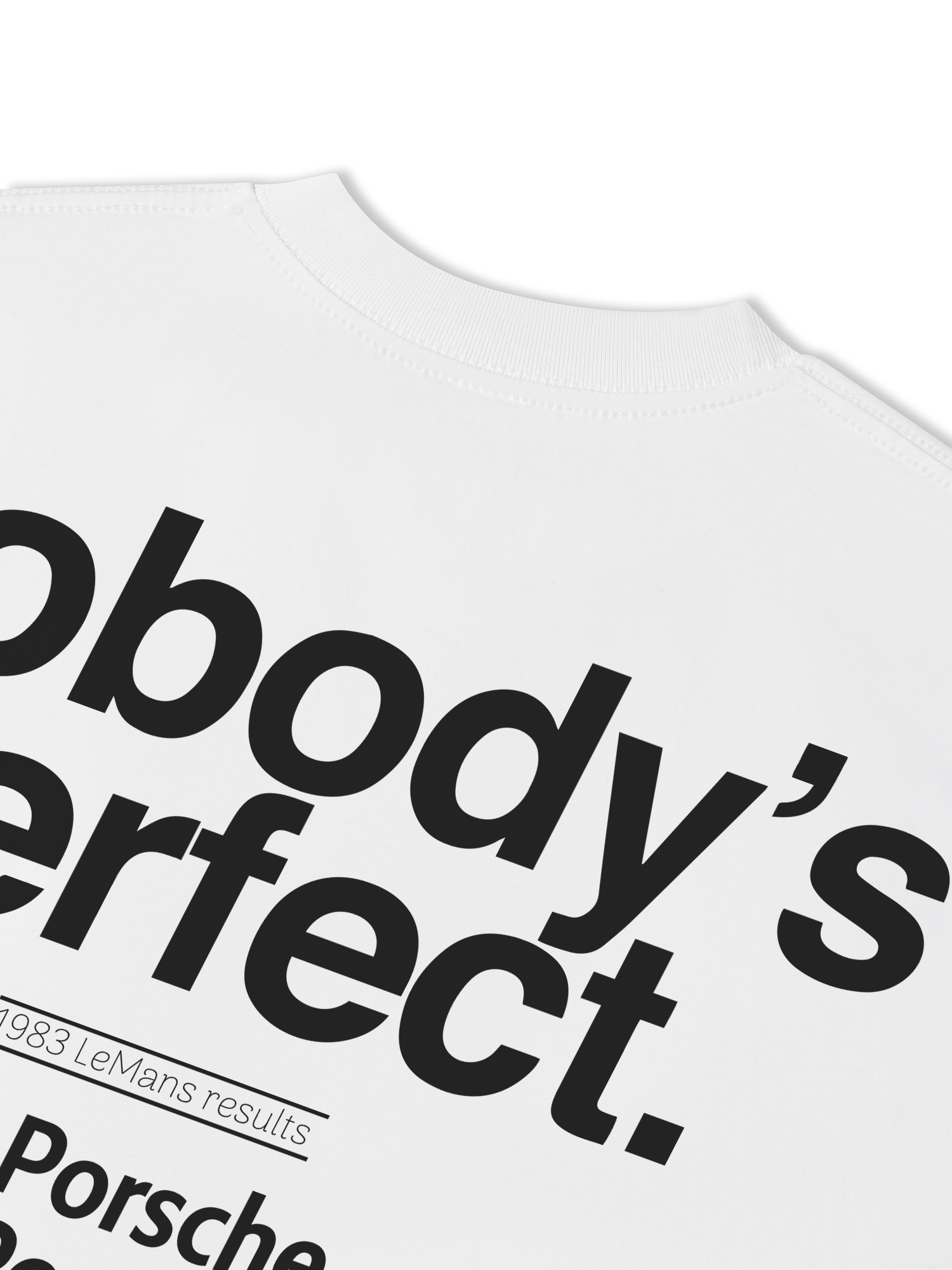 Áo Thun Relaxed Fit Porsche Nobody's Perfect