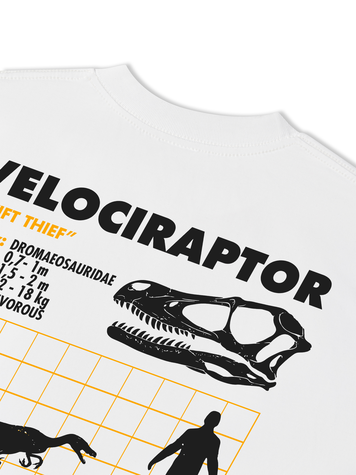 Áo Thun Relaxed Fit Analysis Table Velociraptor