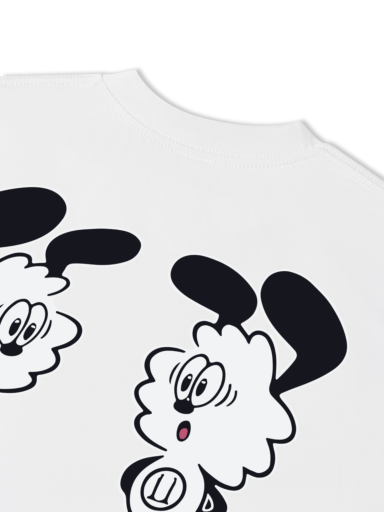 Áo Thun Relaxed Fit Idols Cartoon Mascot Ubermensch