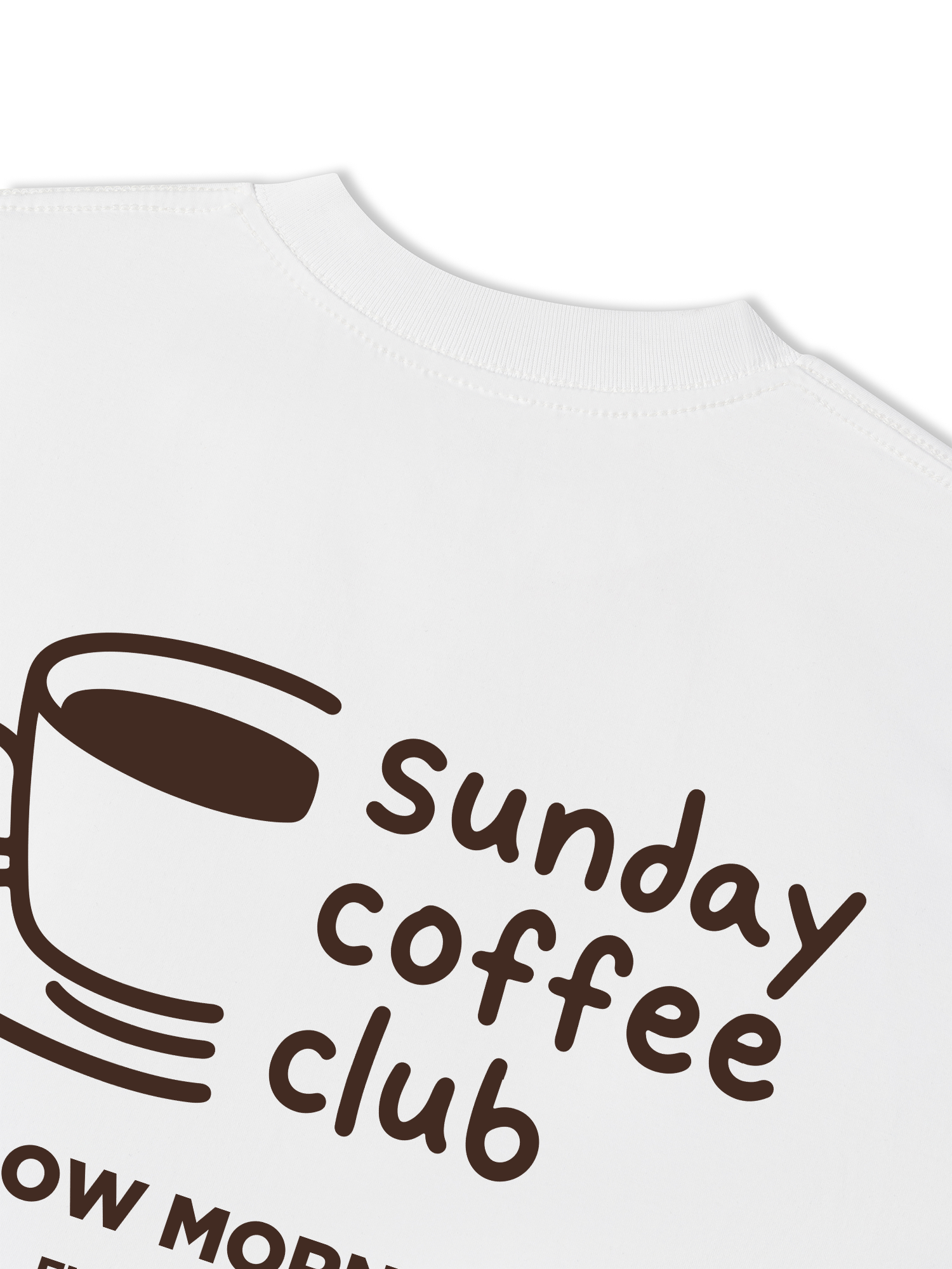 Áo Thun Relaxed Fit Sunday Coffee Club