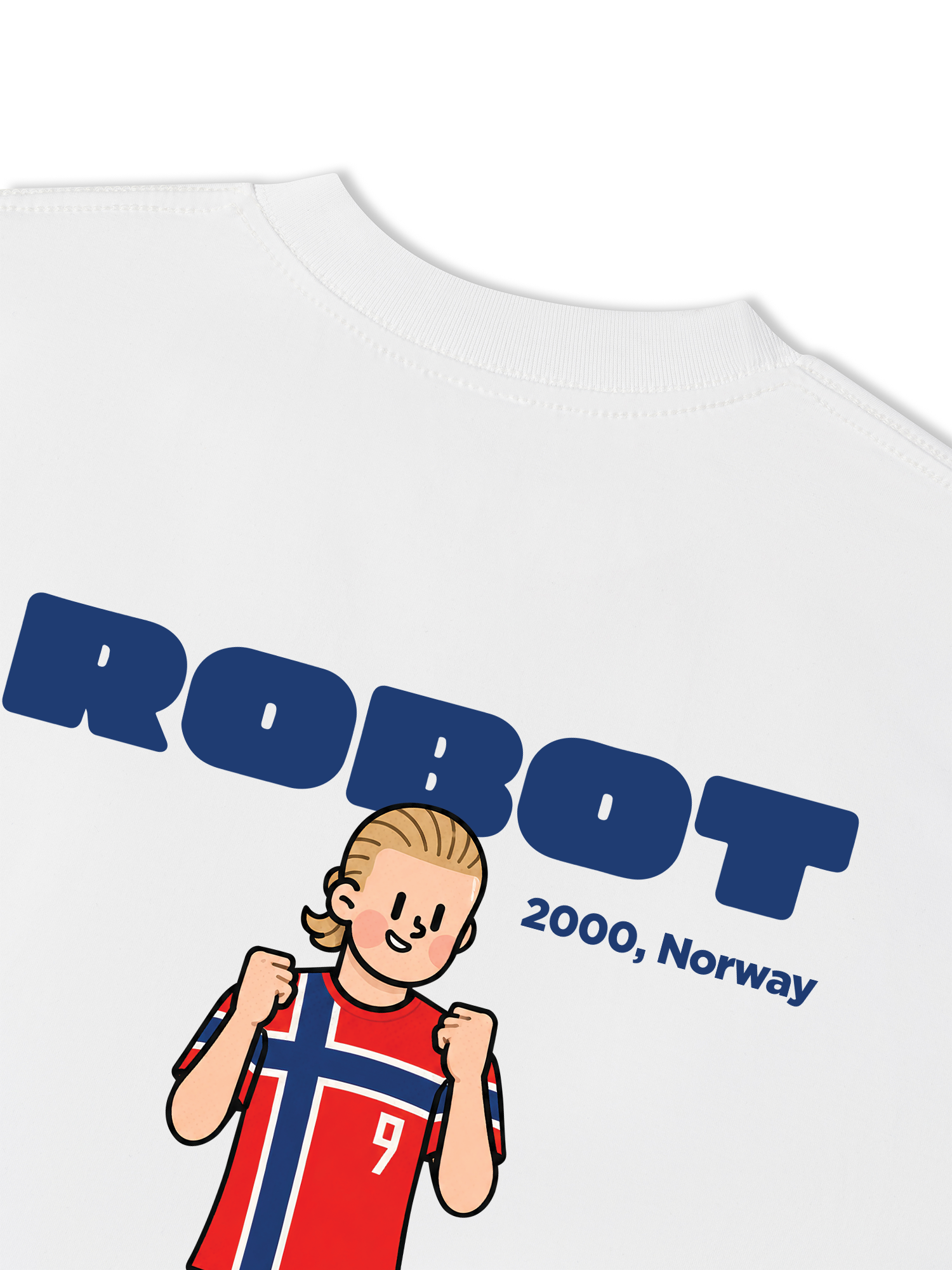 Áo Thun Relaxed Fit Soccer 9 Robot