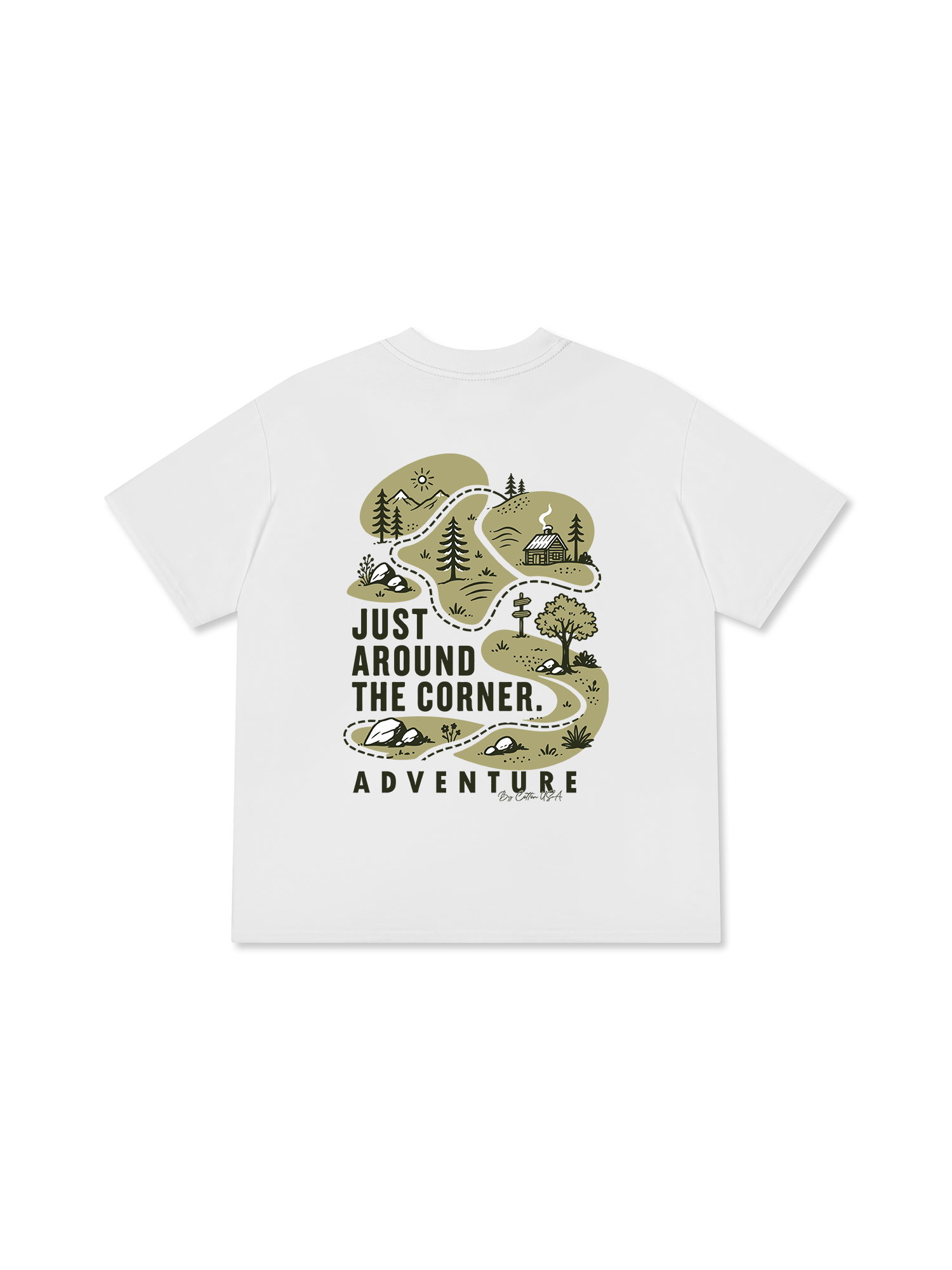 Áo Thun Relaxed Fit Adventure By Cotton USA