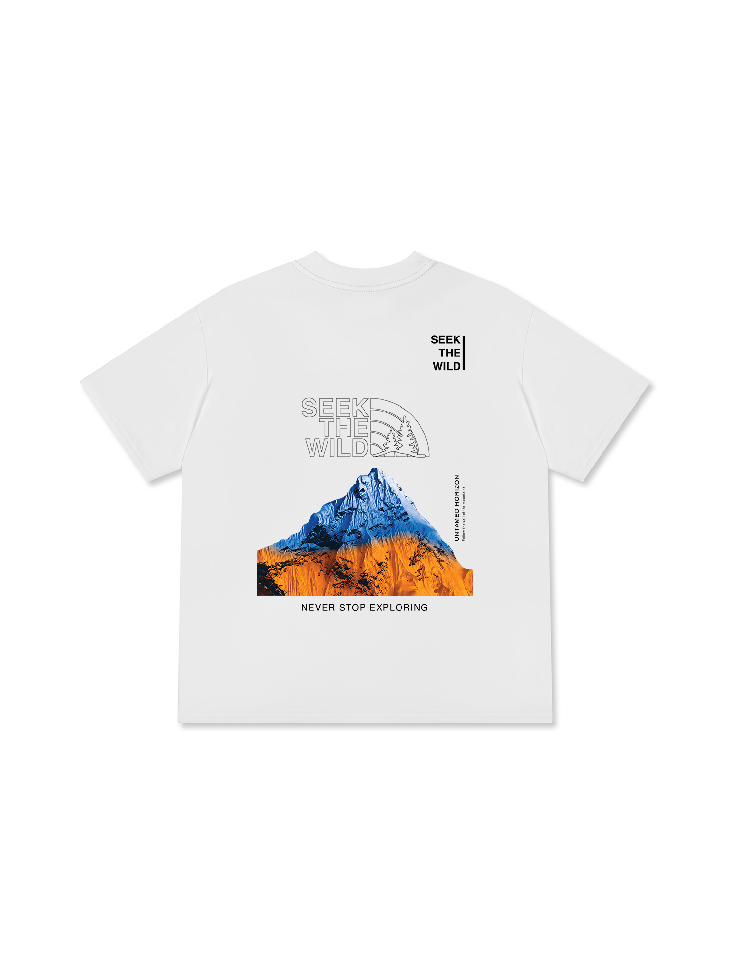 Áo Thun Relaxed Fit Adventure Seek The Wild Never Stop Exploring 6