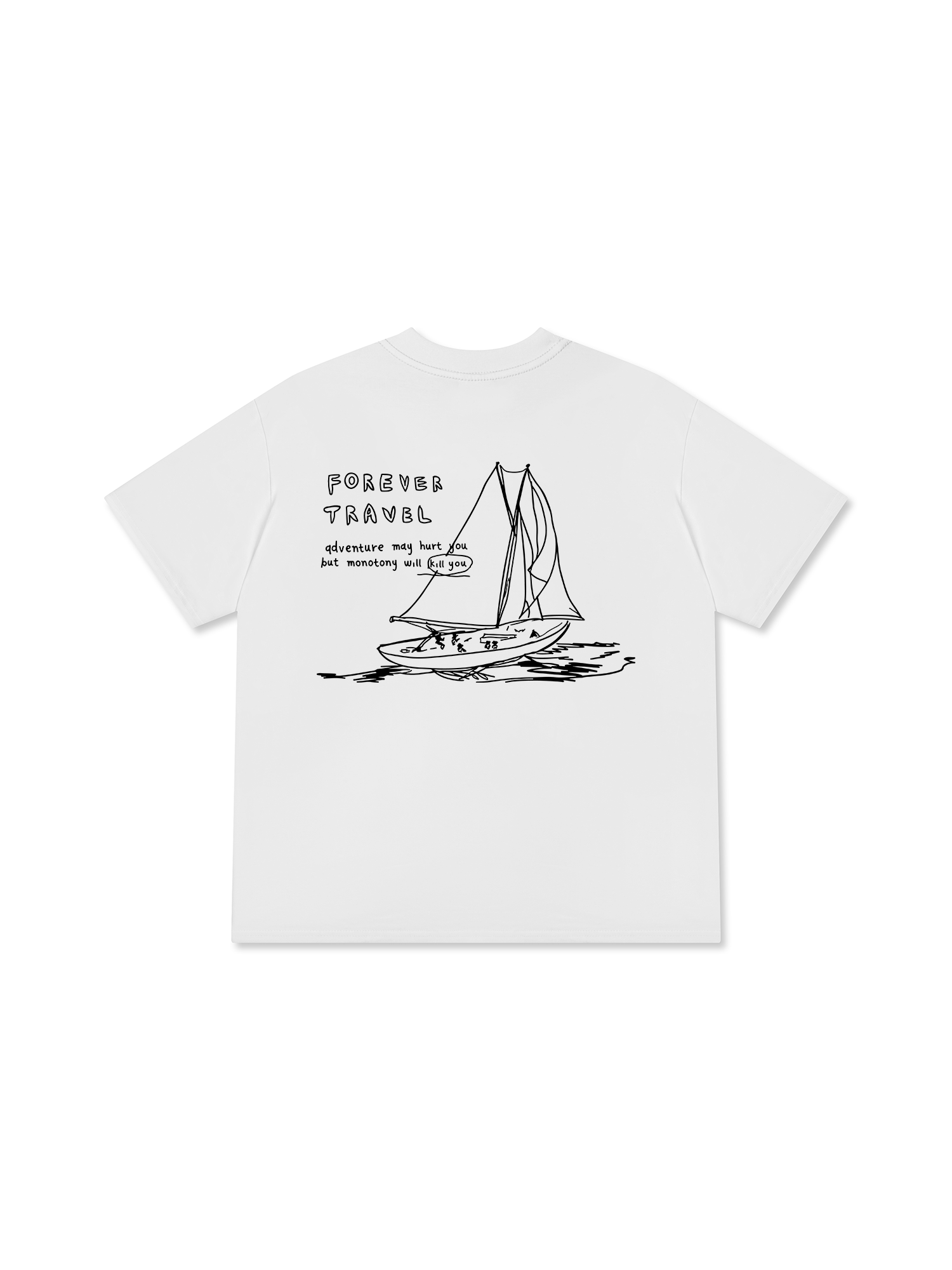 Áo Thun Relaxed Fit Adventure Forever Travel