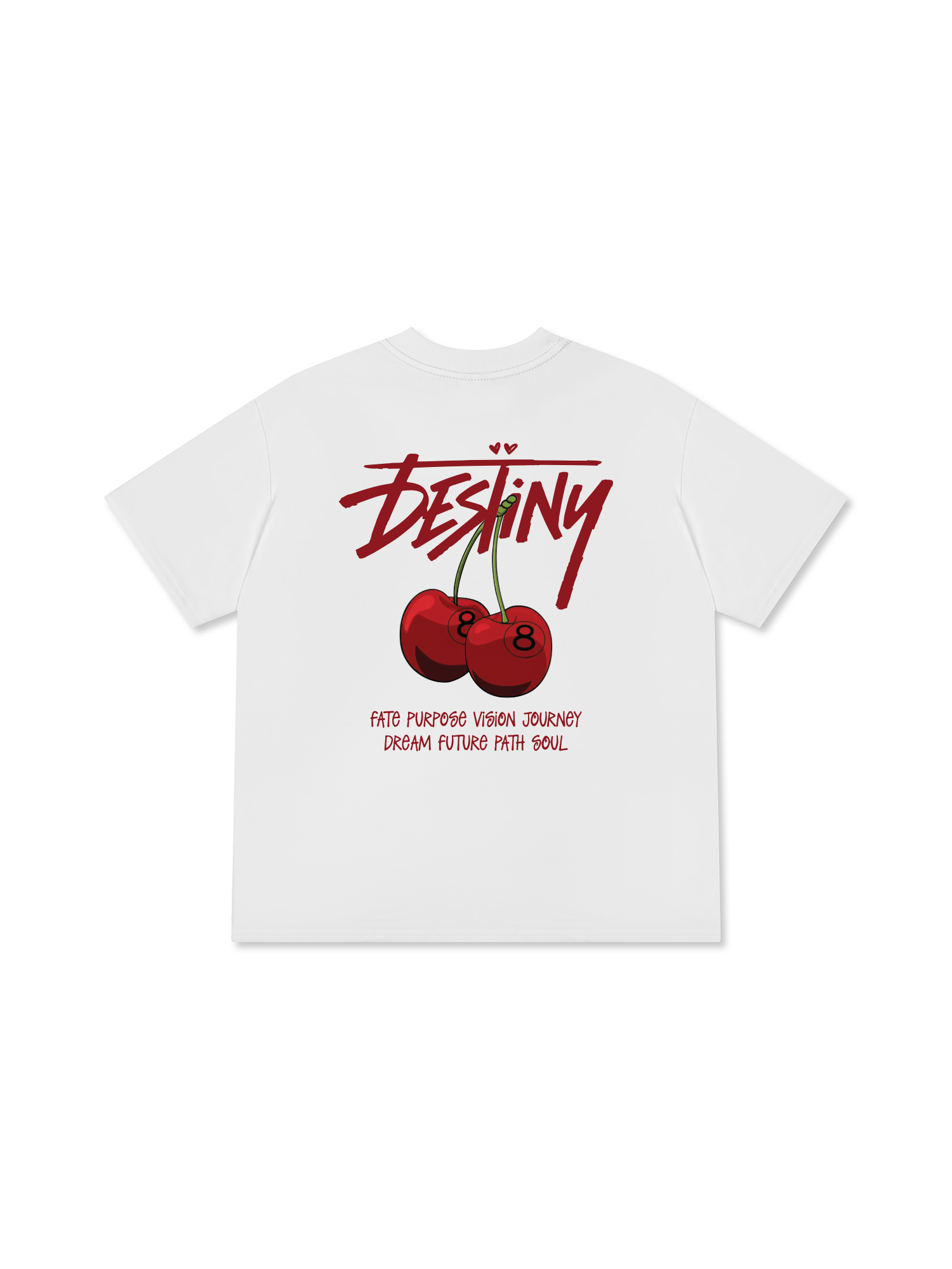 Áo Thun Relaxed Fit Destiny Lucky Cherry