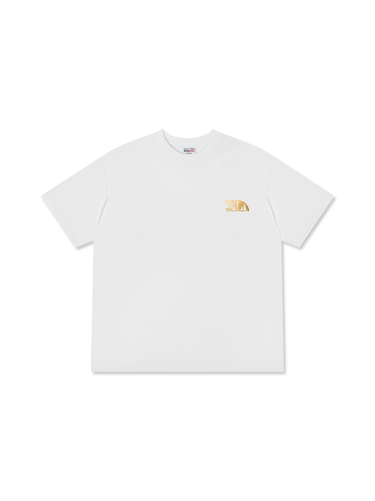 Áo Thun Relaxed Fit Adventure STW Golden