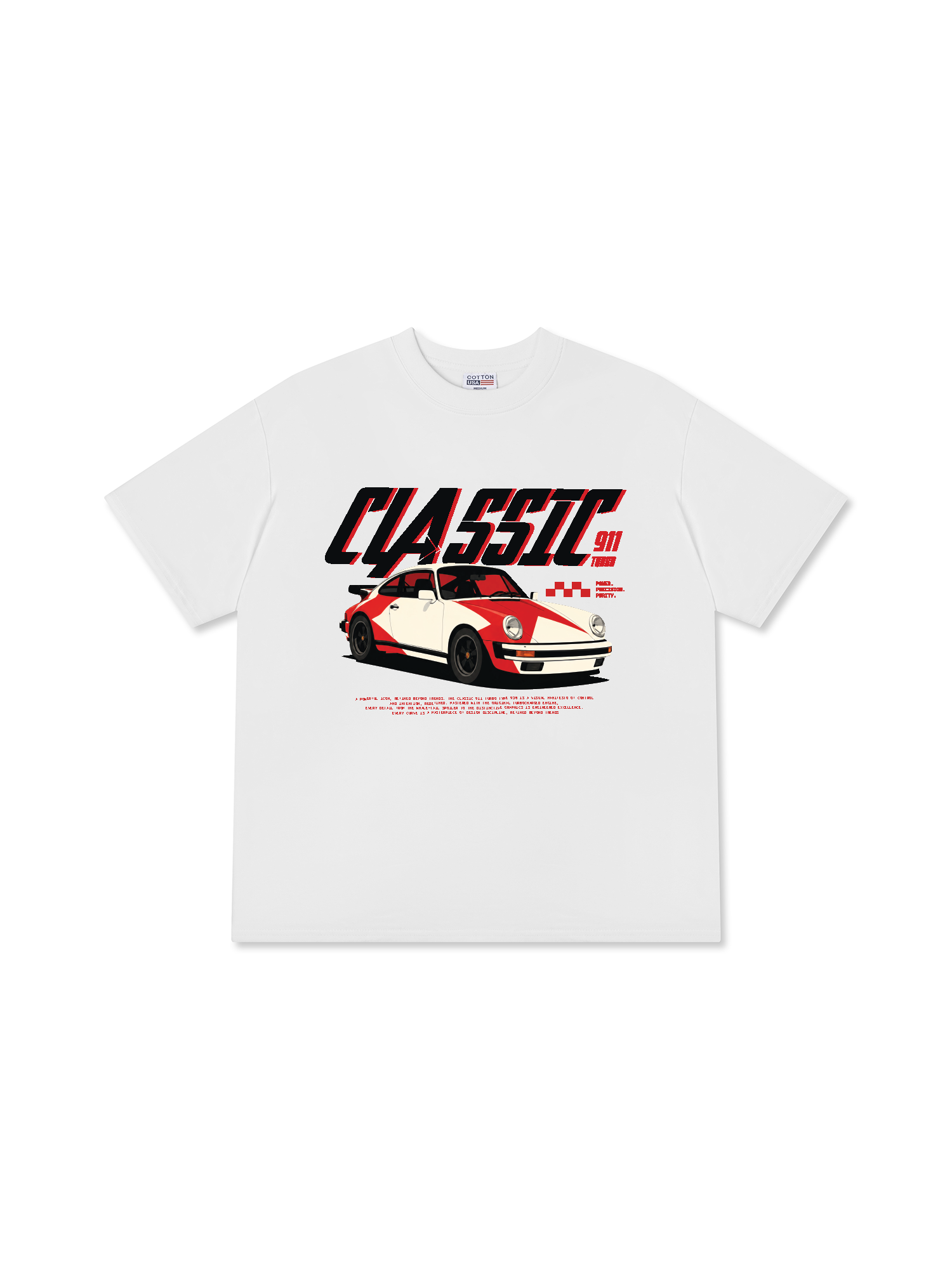 Áo Thun Relaxed Fit Car Classic 911