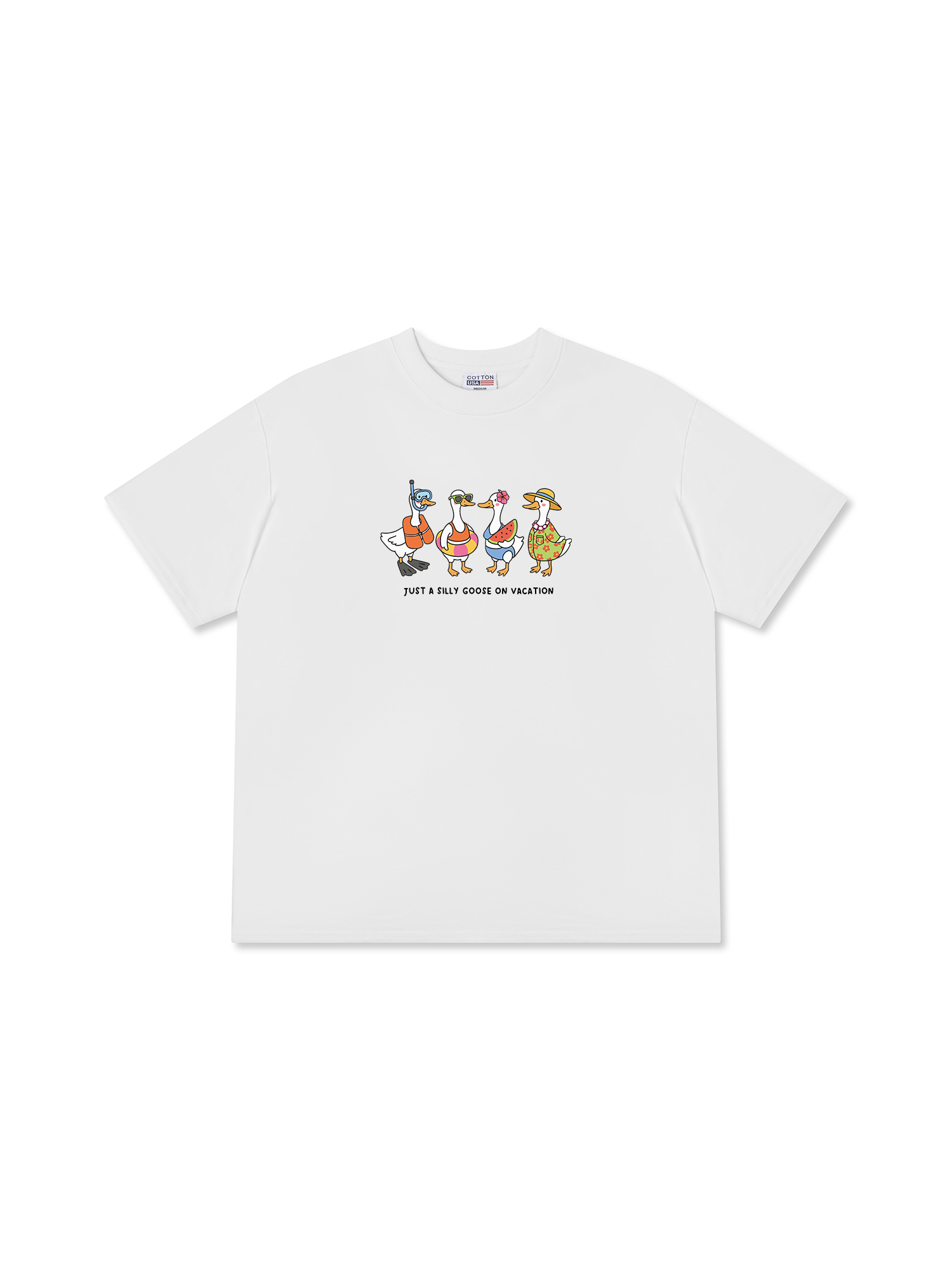 Áo Thun Relaxed Fit Tshirt Tropical Just A Silly Goose
