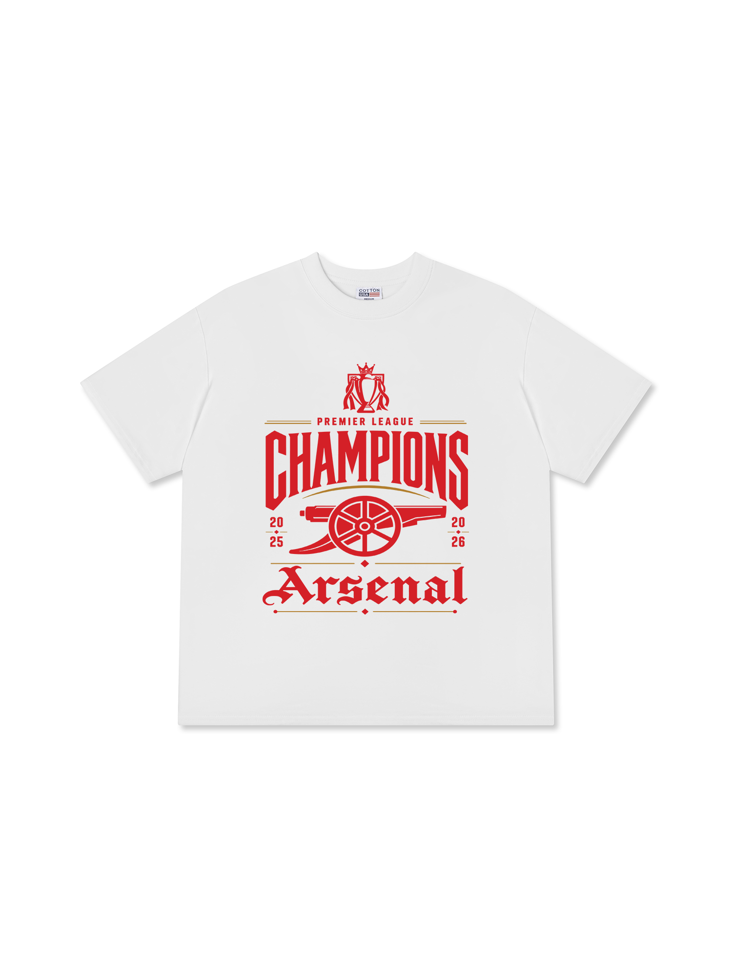 Áo Thun Relaxed Fit Soccer Premier League Arsenal