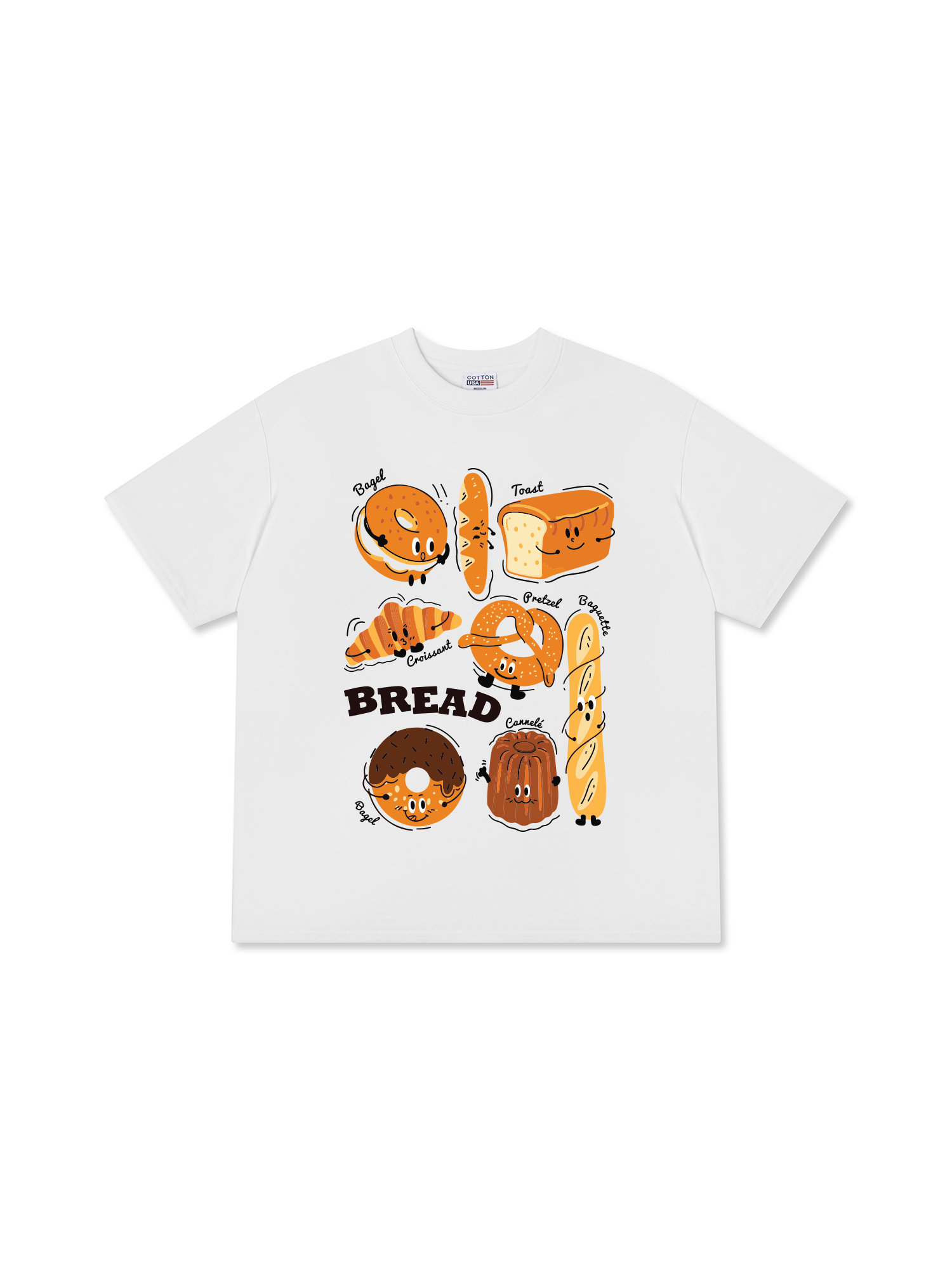 Áo Thun Relaxed Fit Bread Buddies