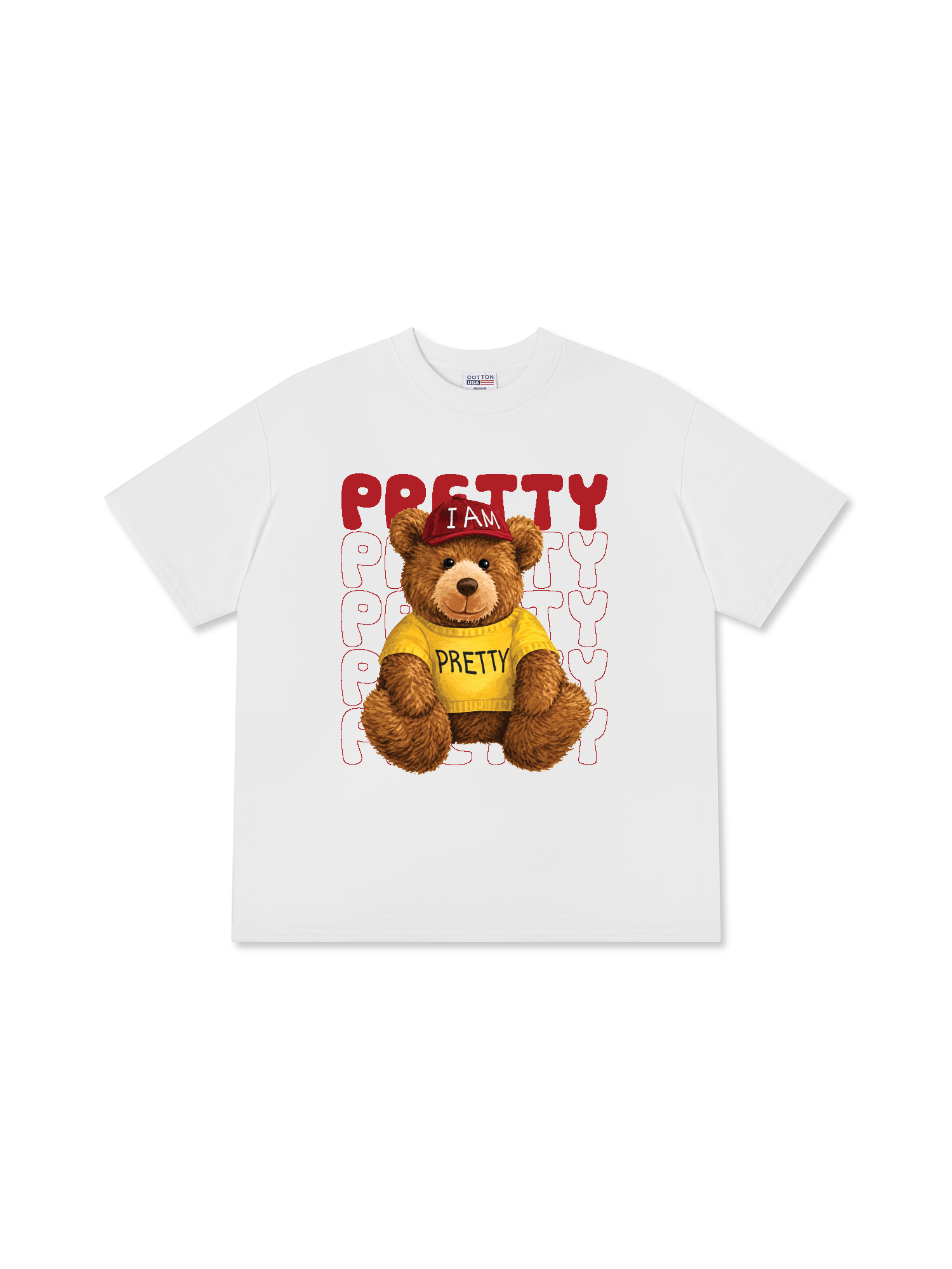 Áo Thun Relaxed Fit Bear Town Pretty Bear