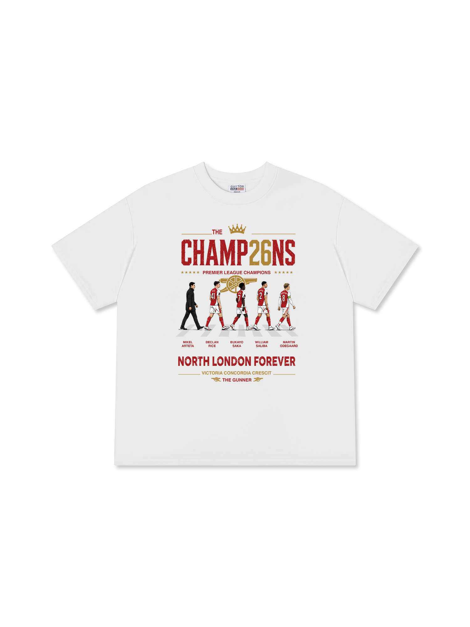 Áo Thun Relaxed Fit Soccer North London Forever