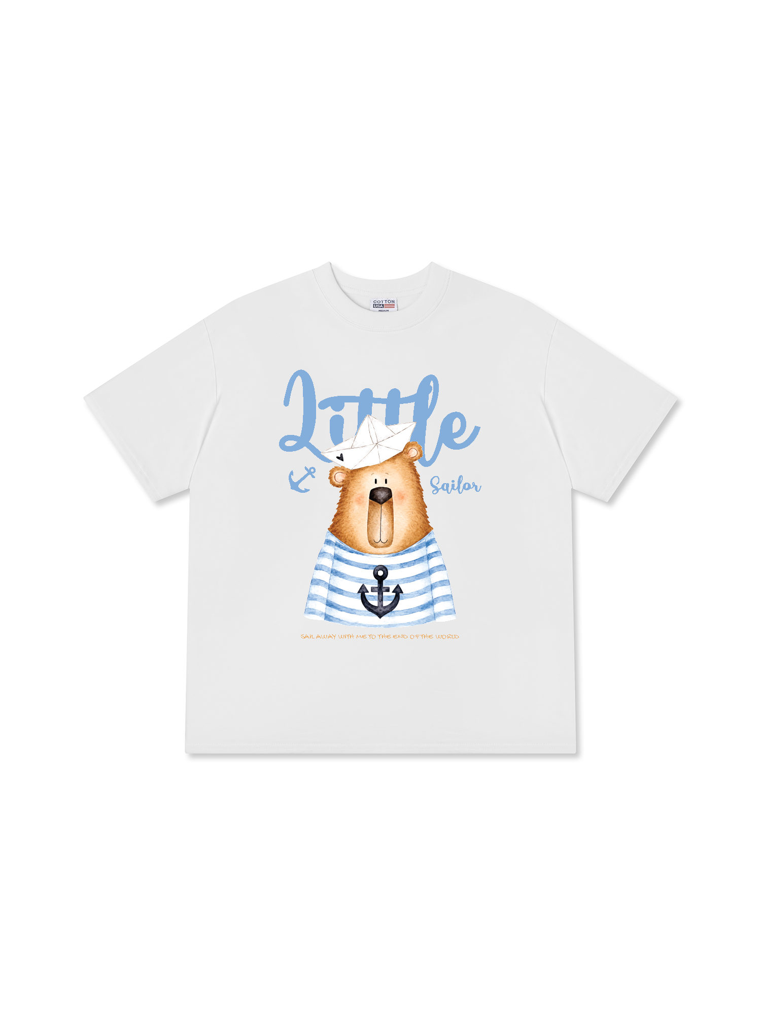 Áo Thun Relaxed Fit Bear Town Little Sailor
