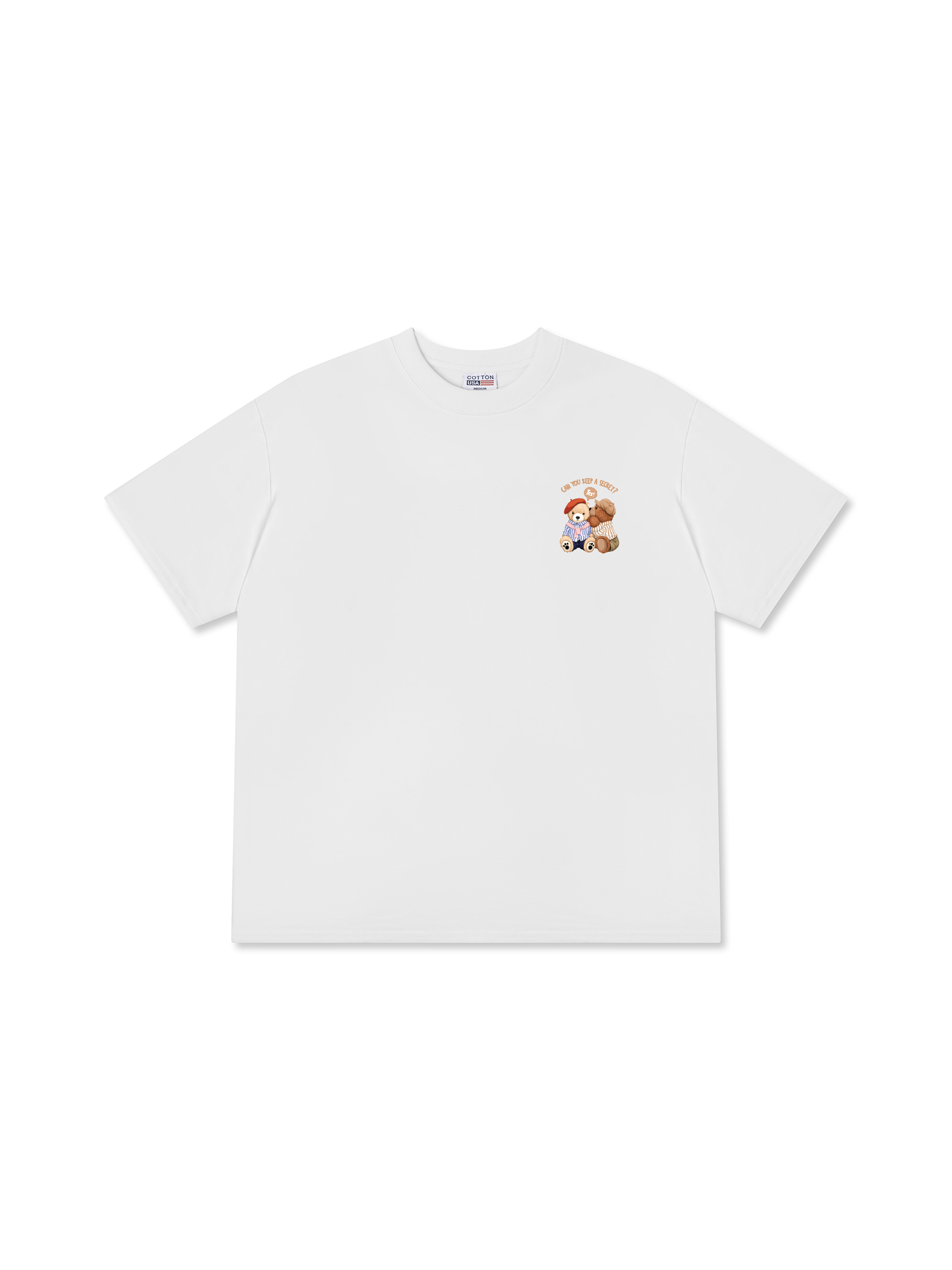 Áo Thun Relaxed Fit Bear Town Cutie Couple Bear