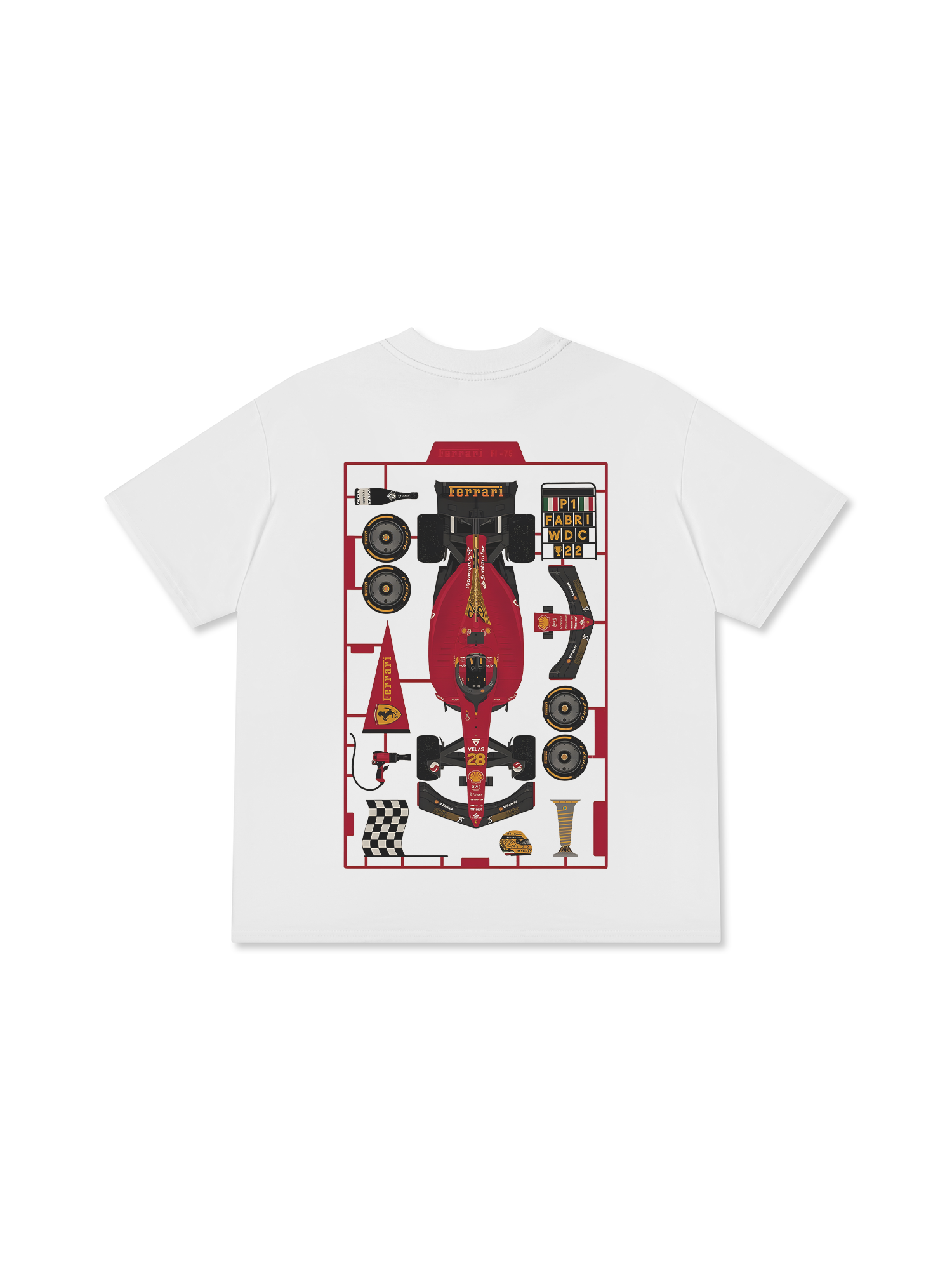 Áo Thun Relaxed Fit Ferrari F1 Need For Speed