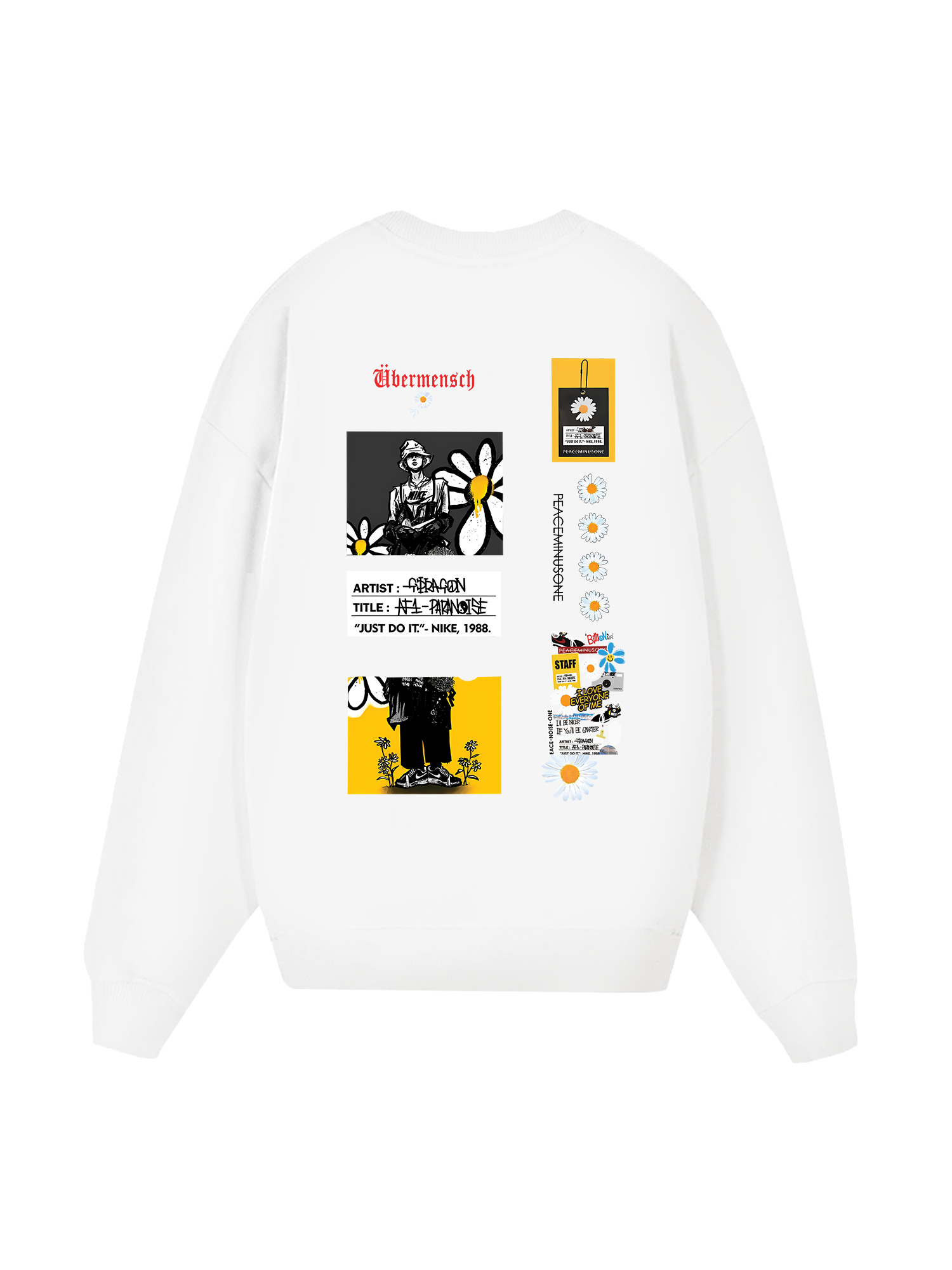 idol G Dragon Peaceminusone Sweater