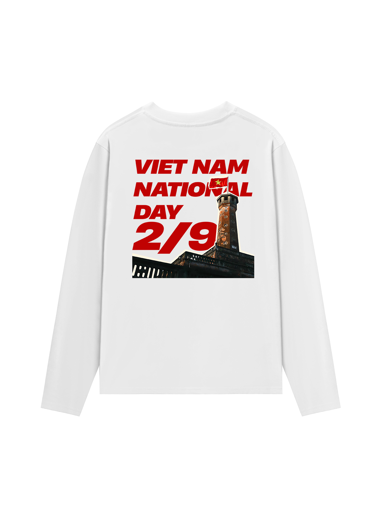 Áo Thun Dài Tay Viet Nam National Day