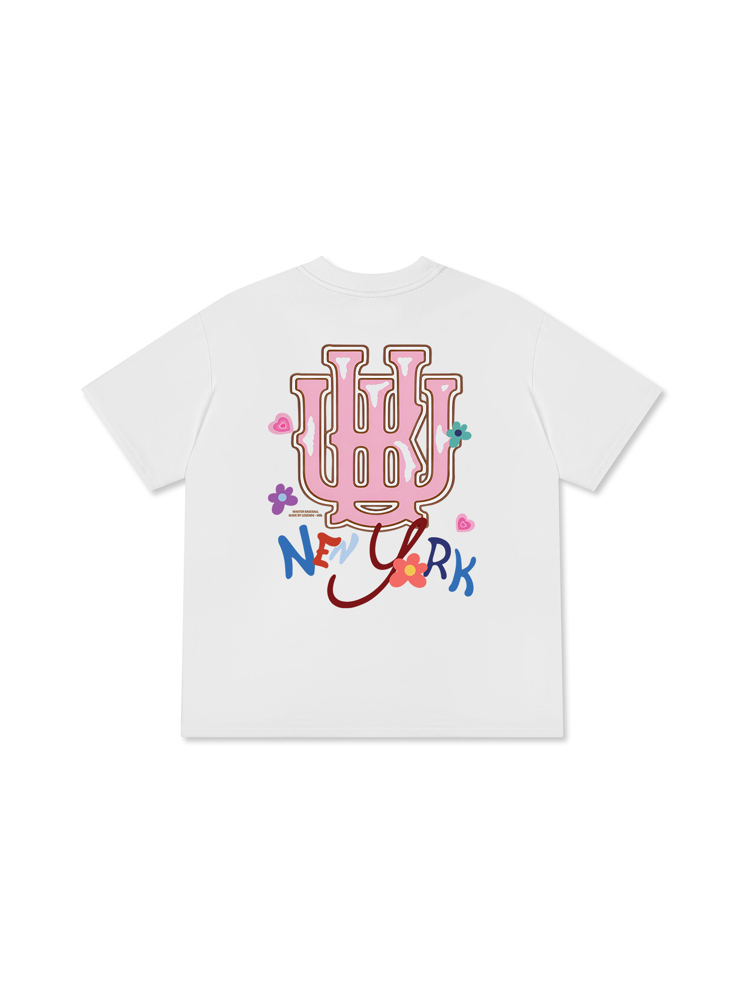 Áo Thun Relaxed Fit Master Baseball Pink Bloom