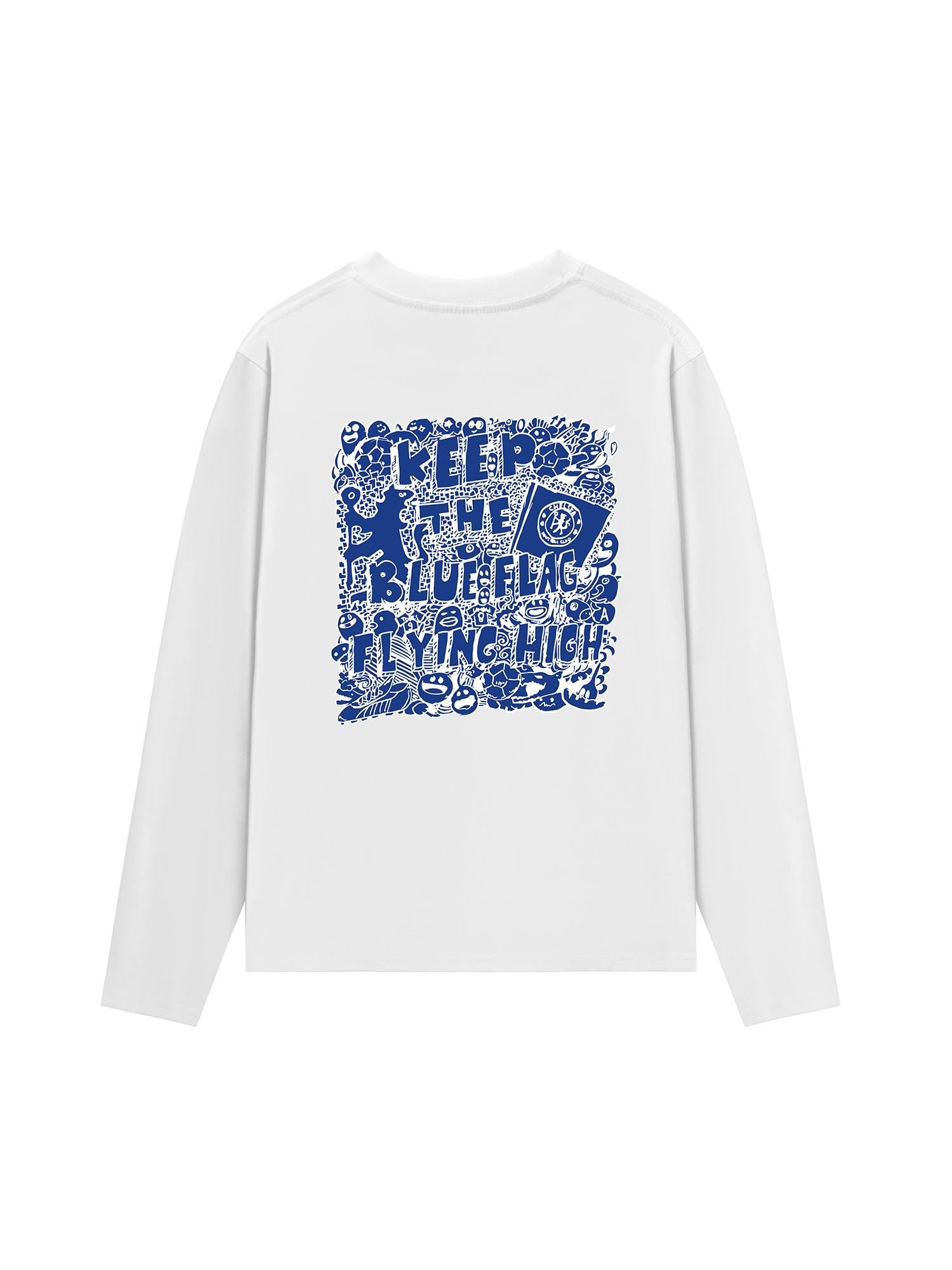 Áo Thun Dài Tay Keep The Blue Flag Flying High