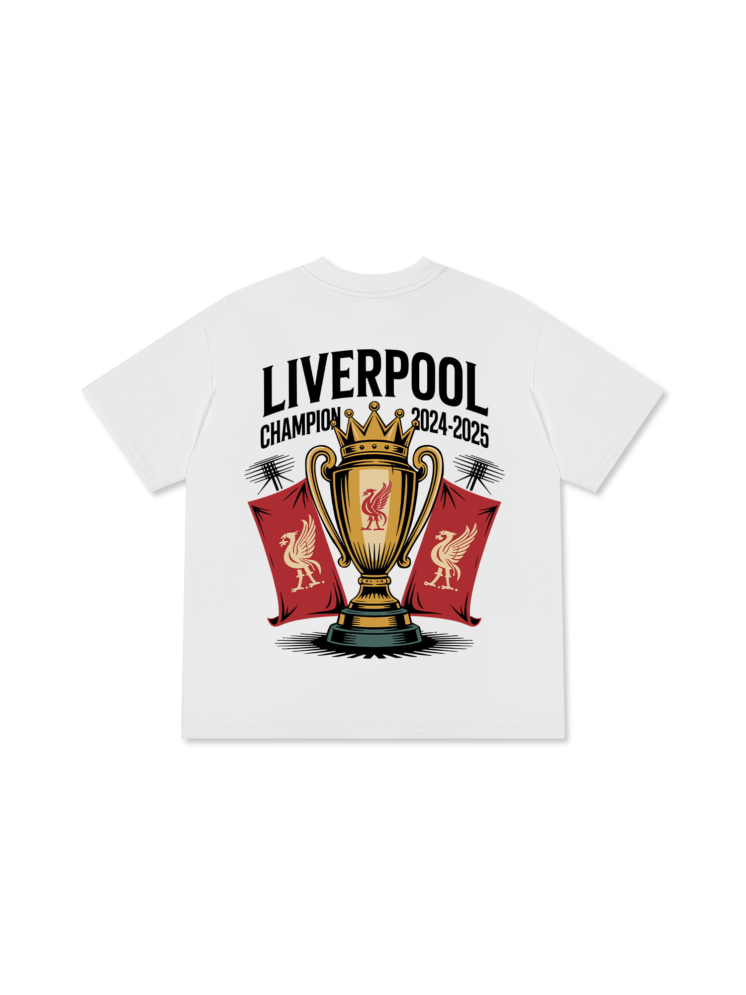 Áo Thun Relaxed Fit Soccer Liverpool Champion Cup