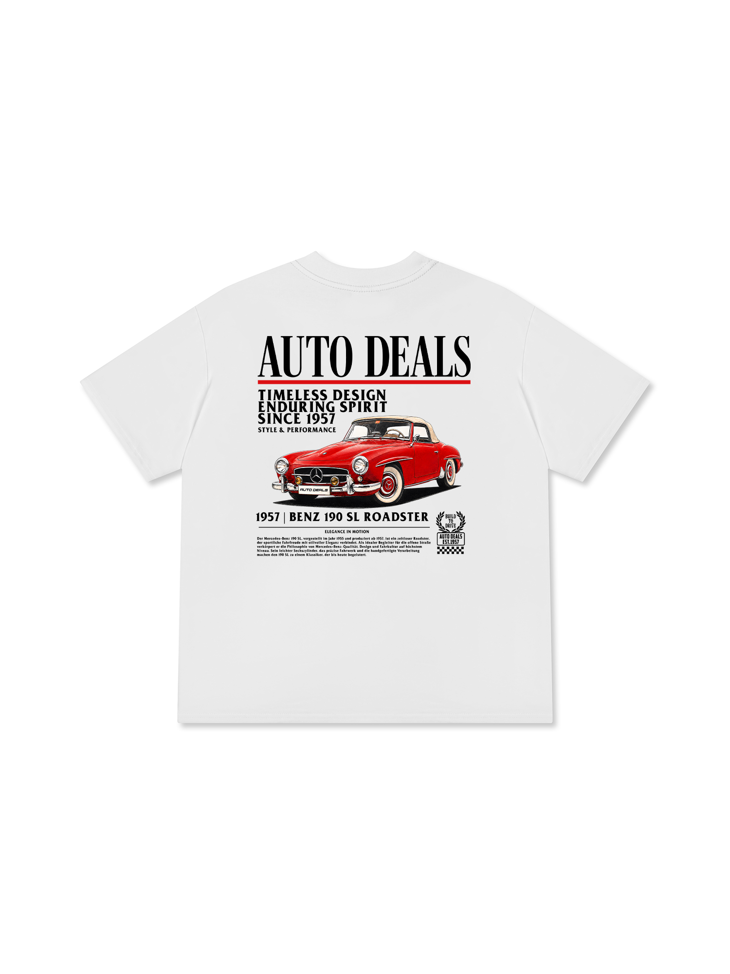Áo Thun Relaxed Fit Auto Deals