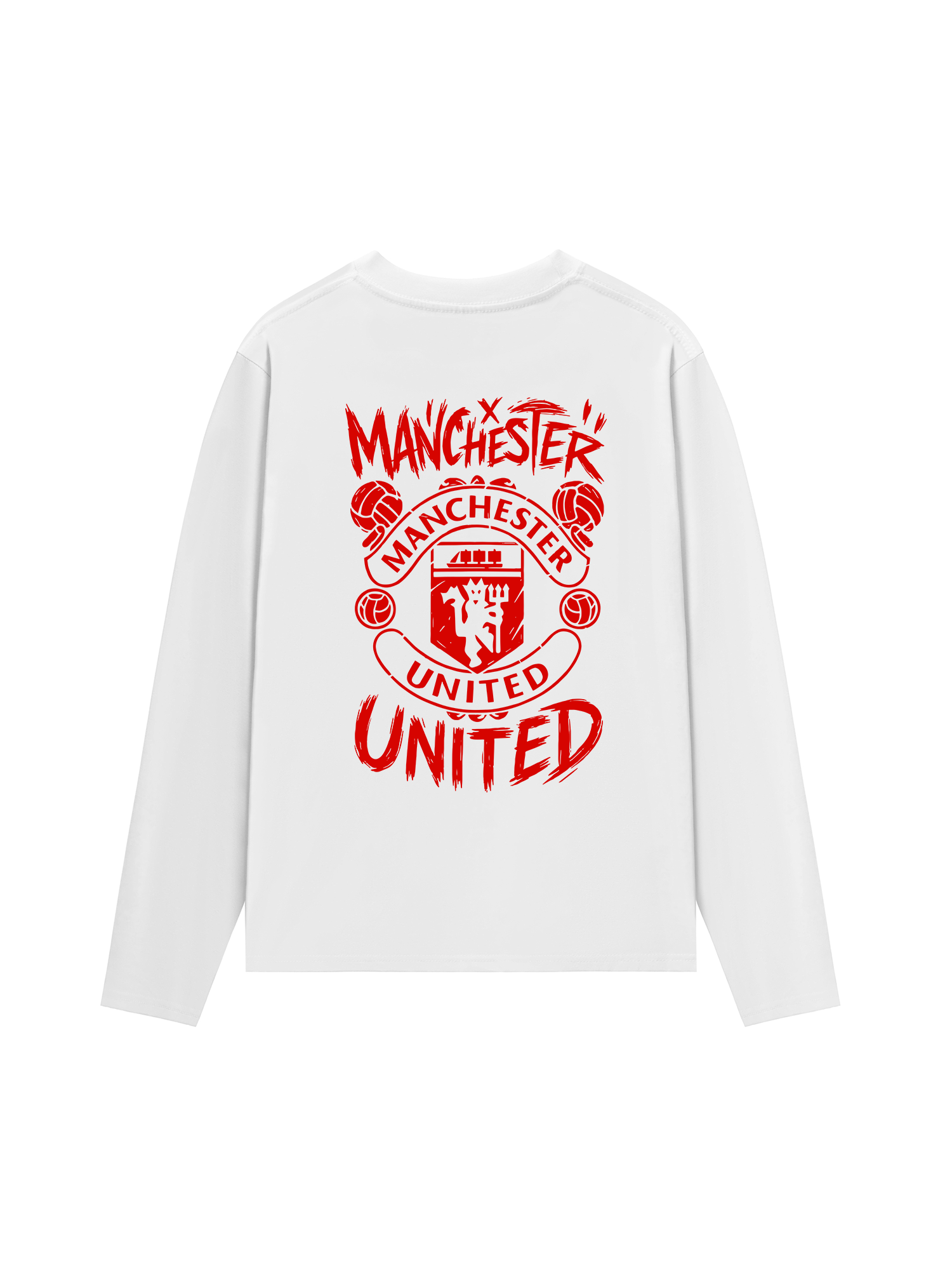 Áo Thun Dài Tay Manchester Wild Style