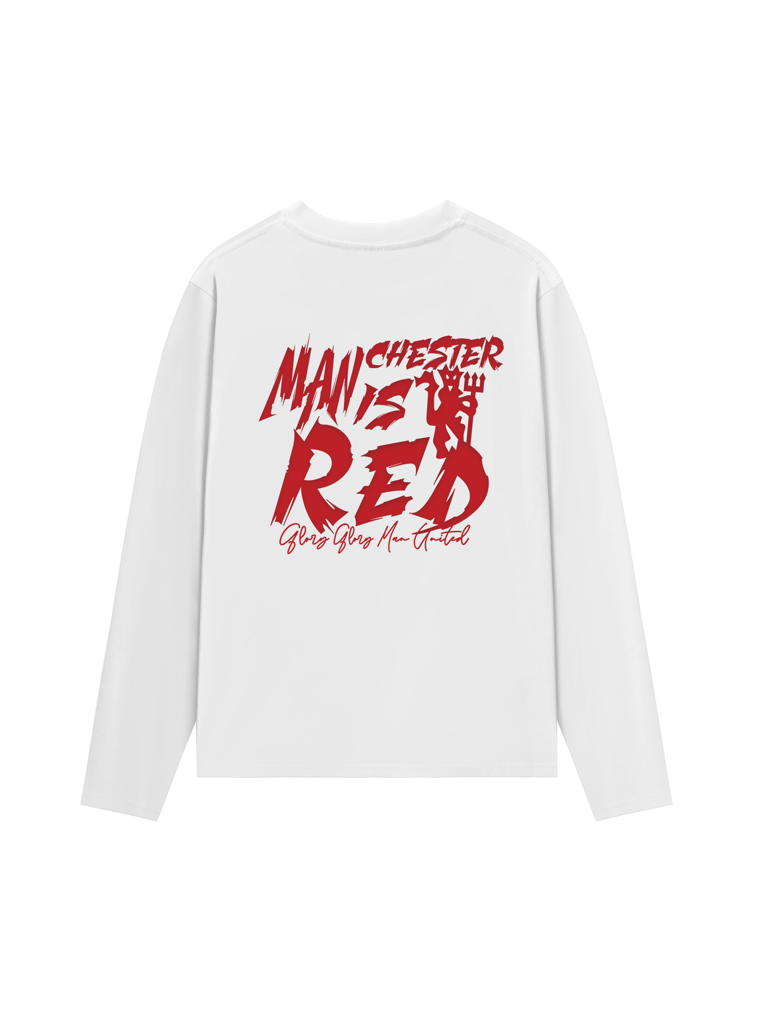 Áo Thun Dài Tay Manchester Is Red Glory Glory