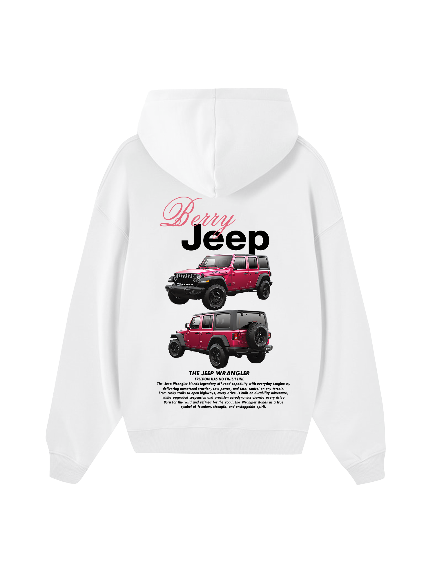 Berry Jeep Hoodie