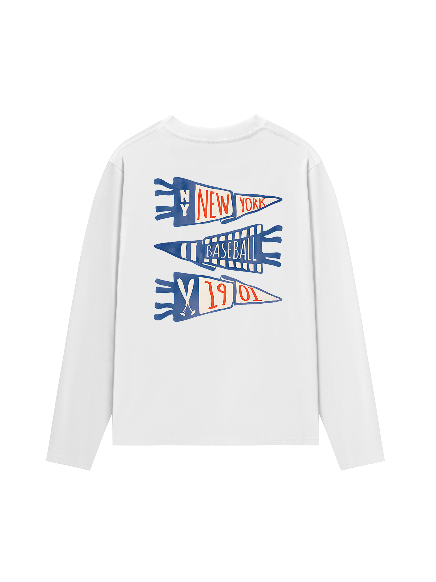 Áo Thun Dài Tay New York Baseball