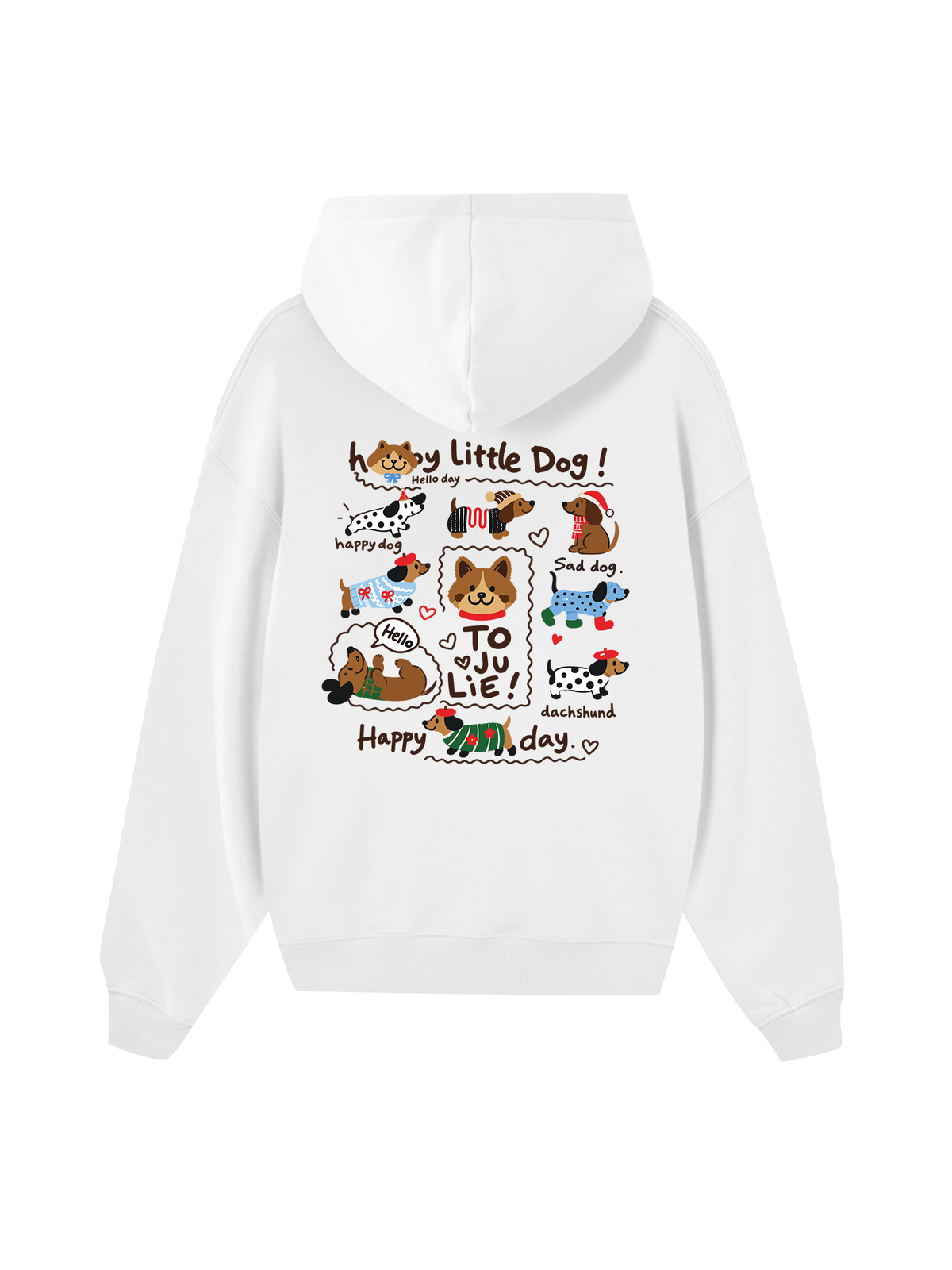 Happy Little Dog Hoodie