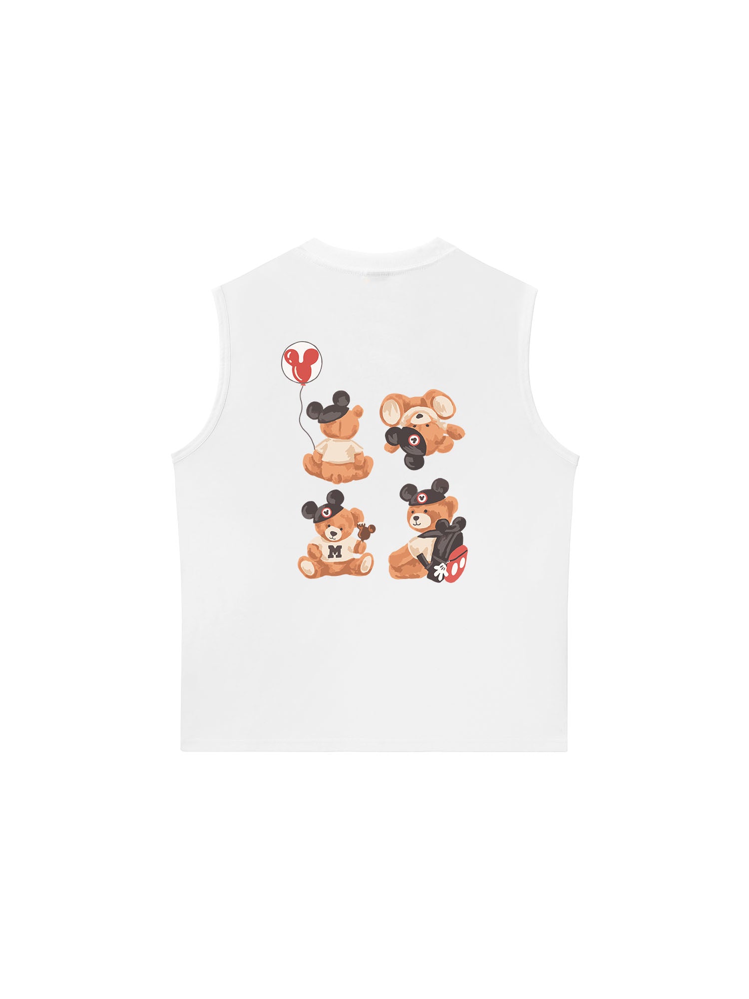 Áo Ba Lỗ Relaxed Fit MK Teddy