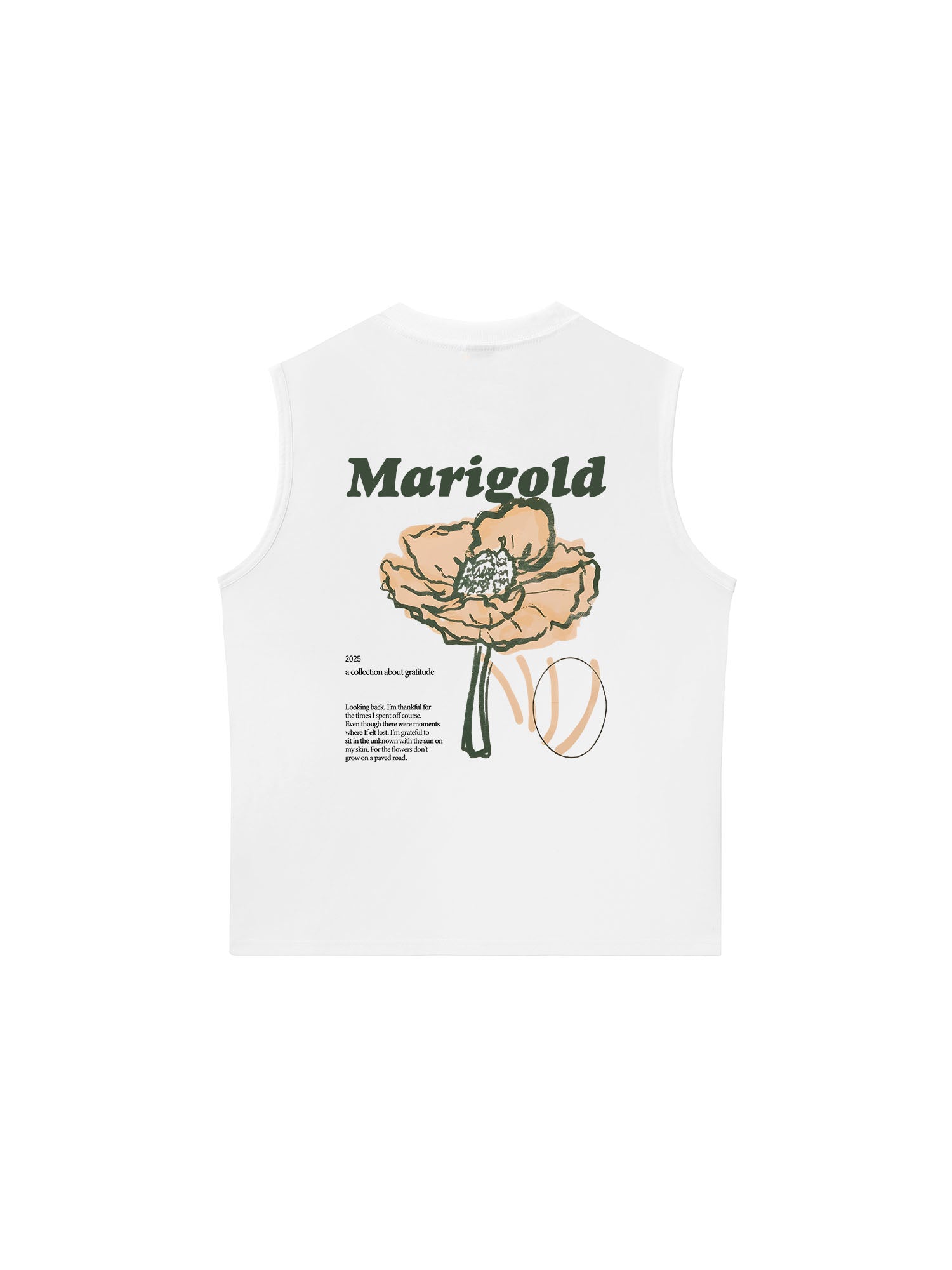 Áo Ba Lỗ Relaxed Fit Floral Marigod